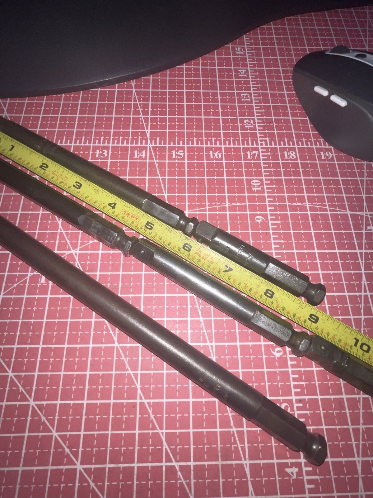 Apex / Snap on USA 7 Piece 7/16” Hex Power Adapter Extension Set 3/8 Drive 2-10”