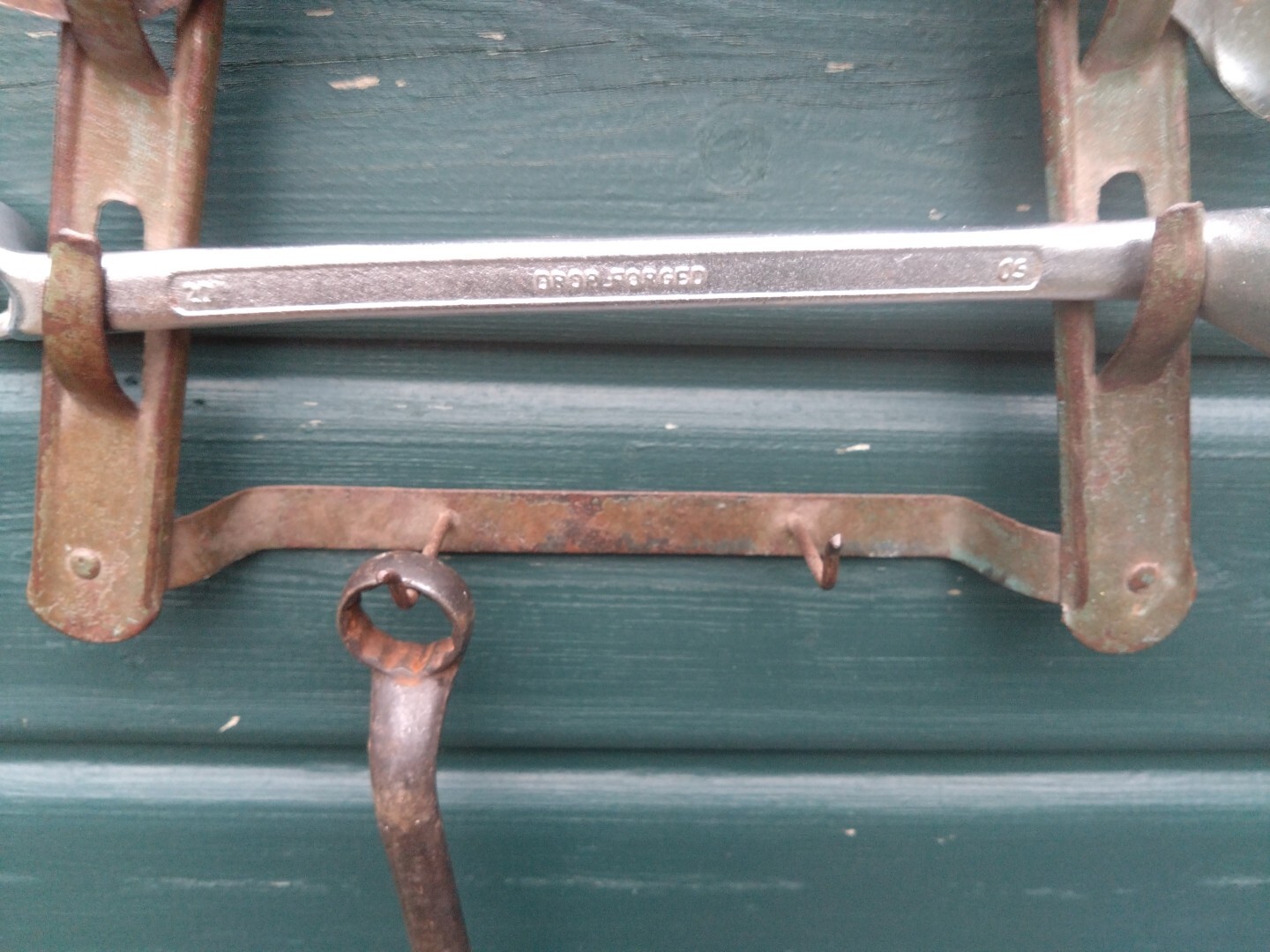 Antique Tool Rack Hanging Spanner Holder