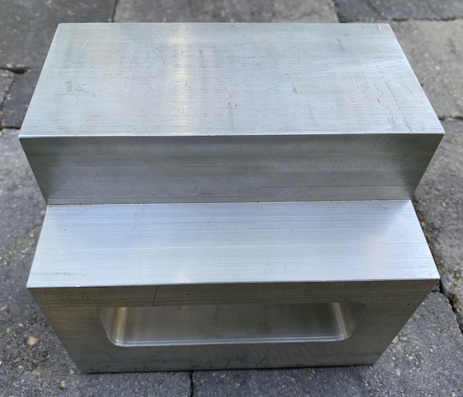 Machined Aluminum Caster Angle Jig for Fabricating Custom Dana 60 Front Axles