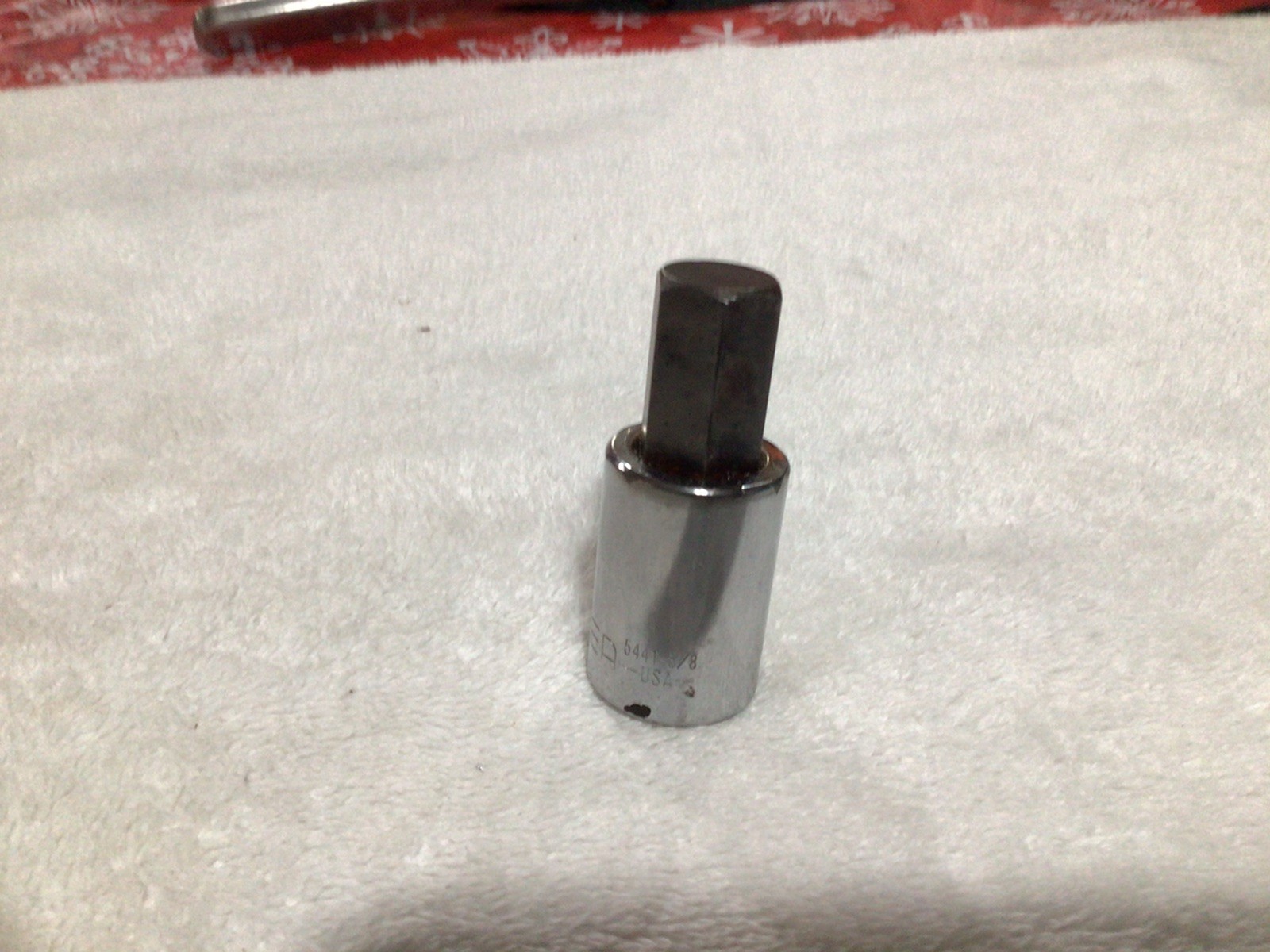 5/8 Hex/Allen 1/2 Drive Standard 5441 Urrea Chrome Socket Made USA