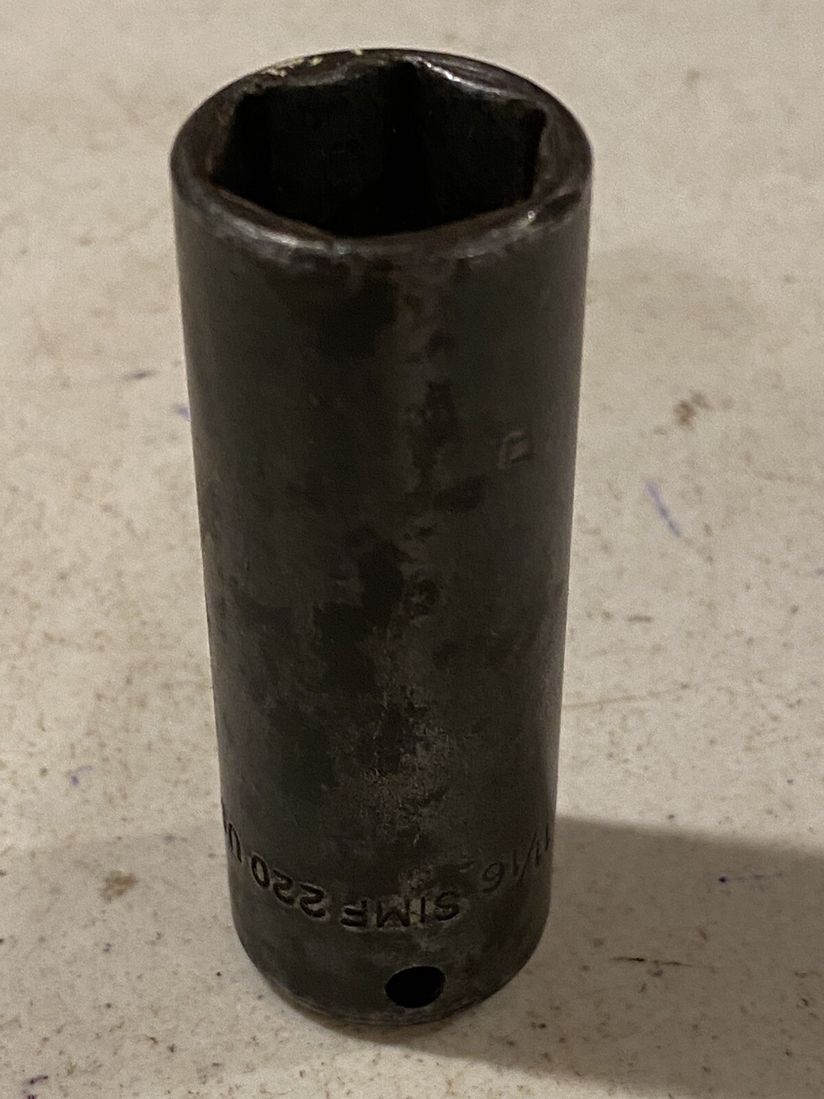 Snap on 3/8″ Drive 11/16″ Deep 6 Pt Impact Socket SIMF220