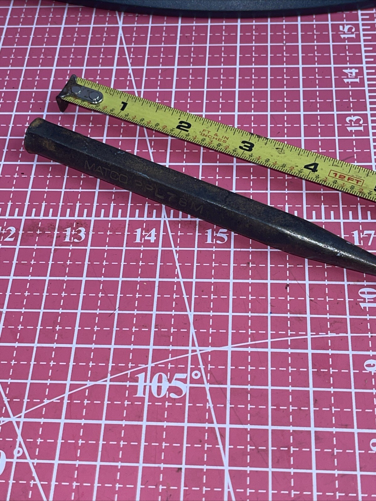 Matco USA PPL78M 9 Inch Long Pin Point Line Up Punch Pictures