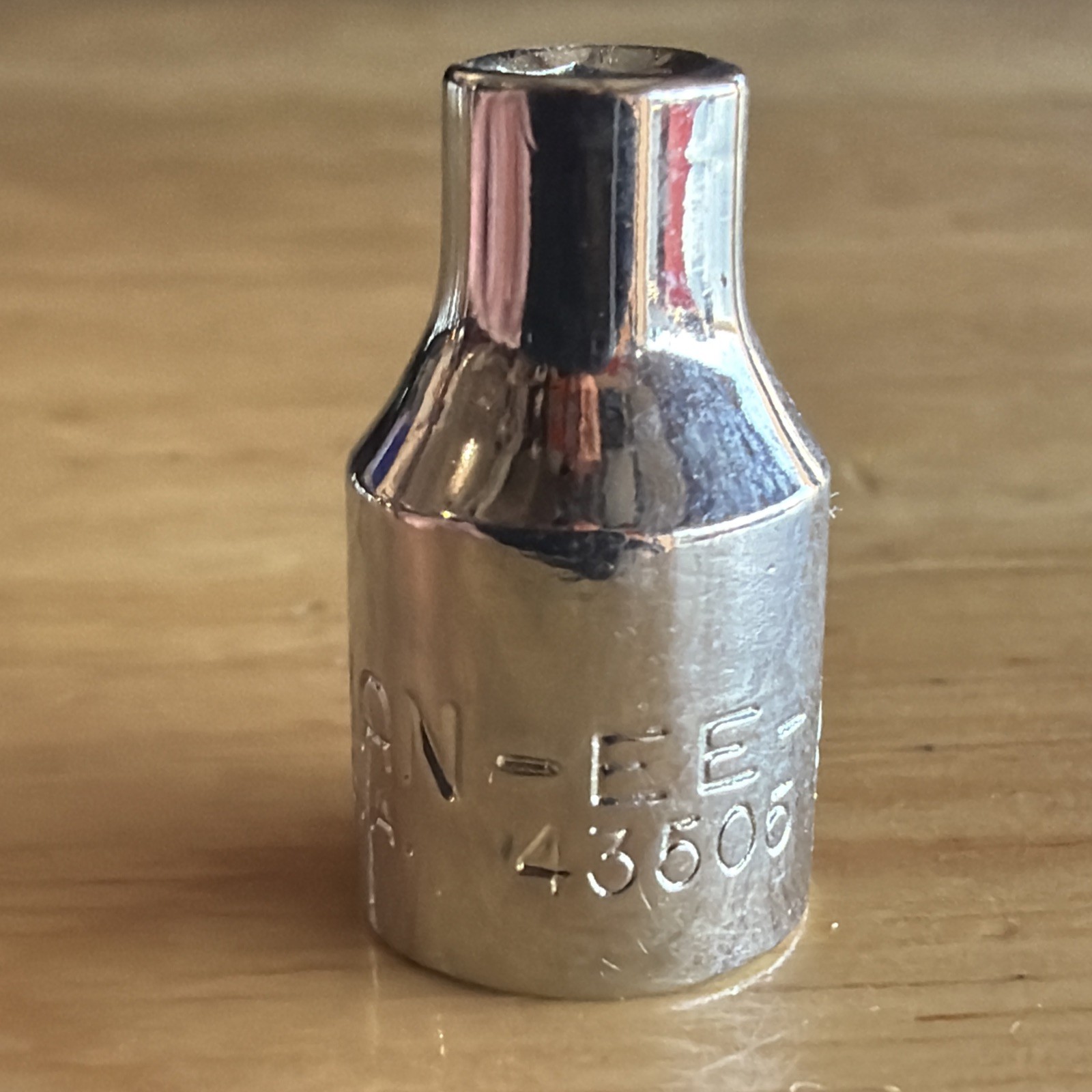 Craftsman 4mm Shallow Socket 1/4″ Drive 6 Point EE Series 43505 USA