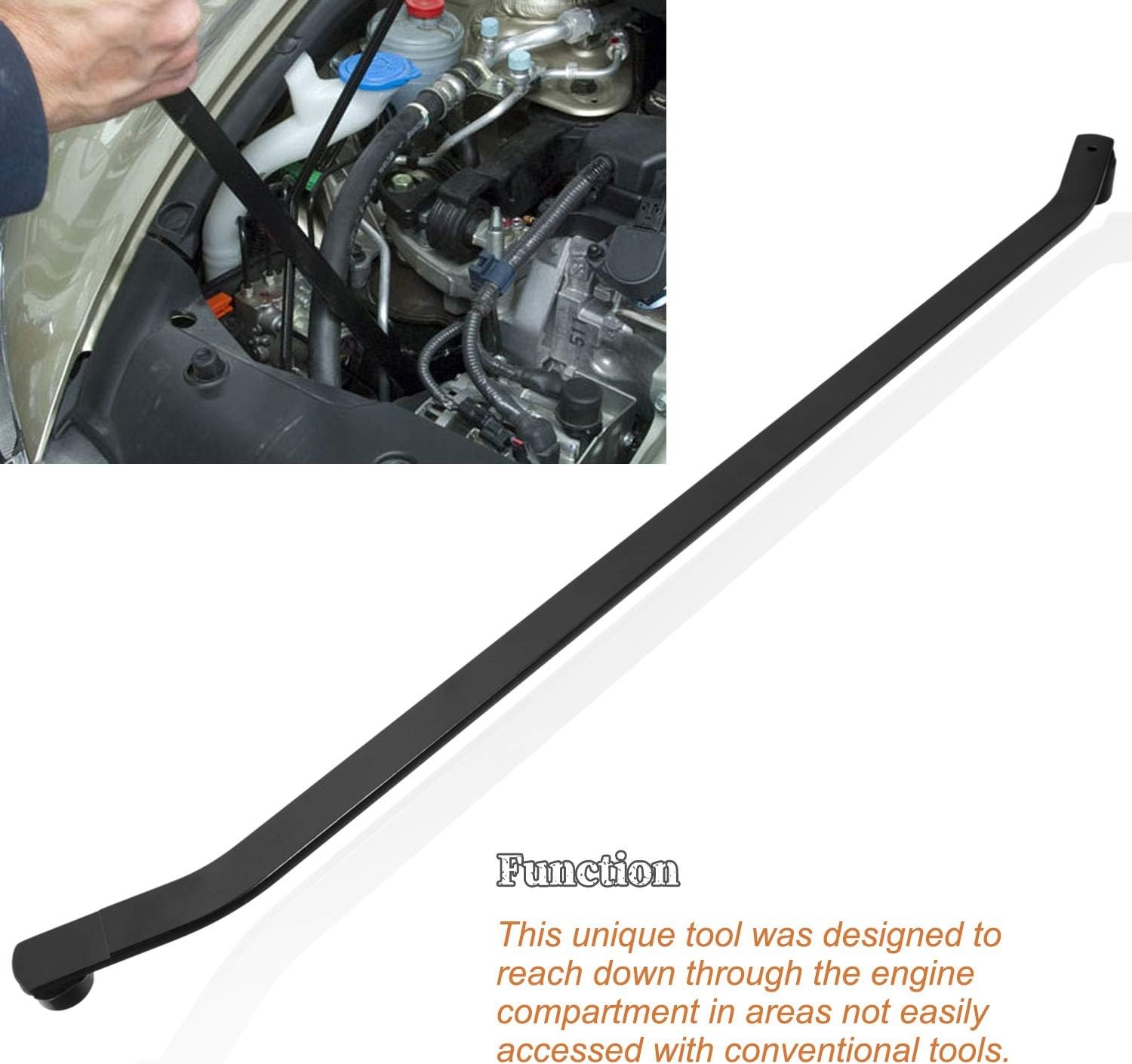 Serpentine Belt Wrench Removal Installer Tool For Honda CRV Accord Civic Mazda
