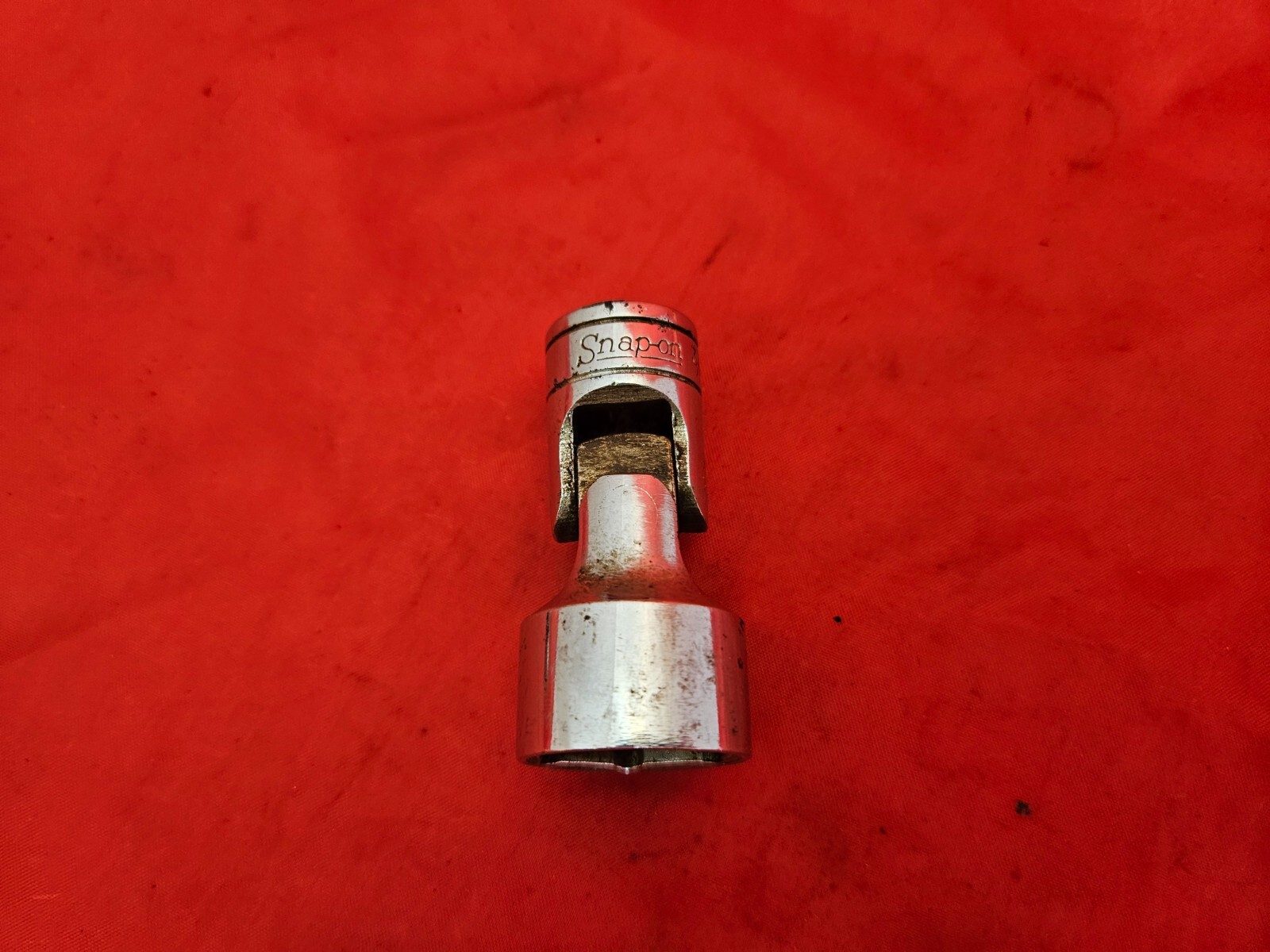 Snap-on FS24 3/8″ Drive 3/4″ 6 Point Shallow Universal Swivel Socket USA E3