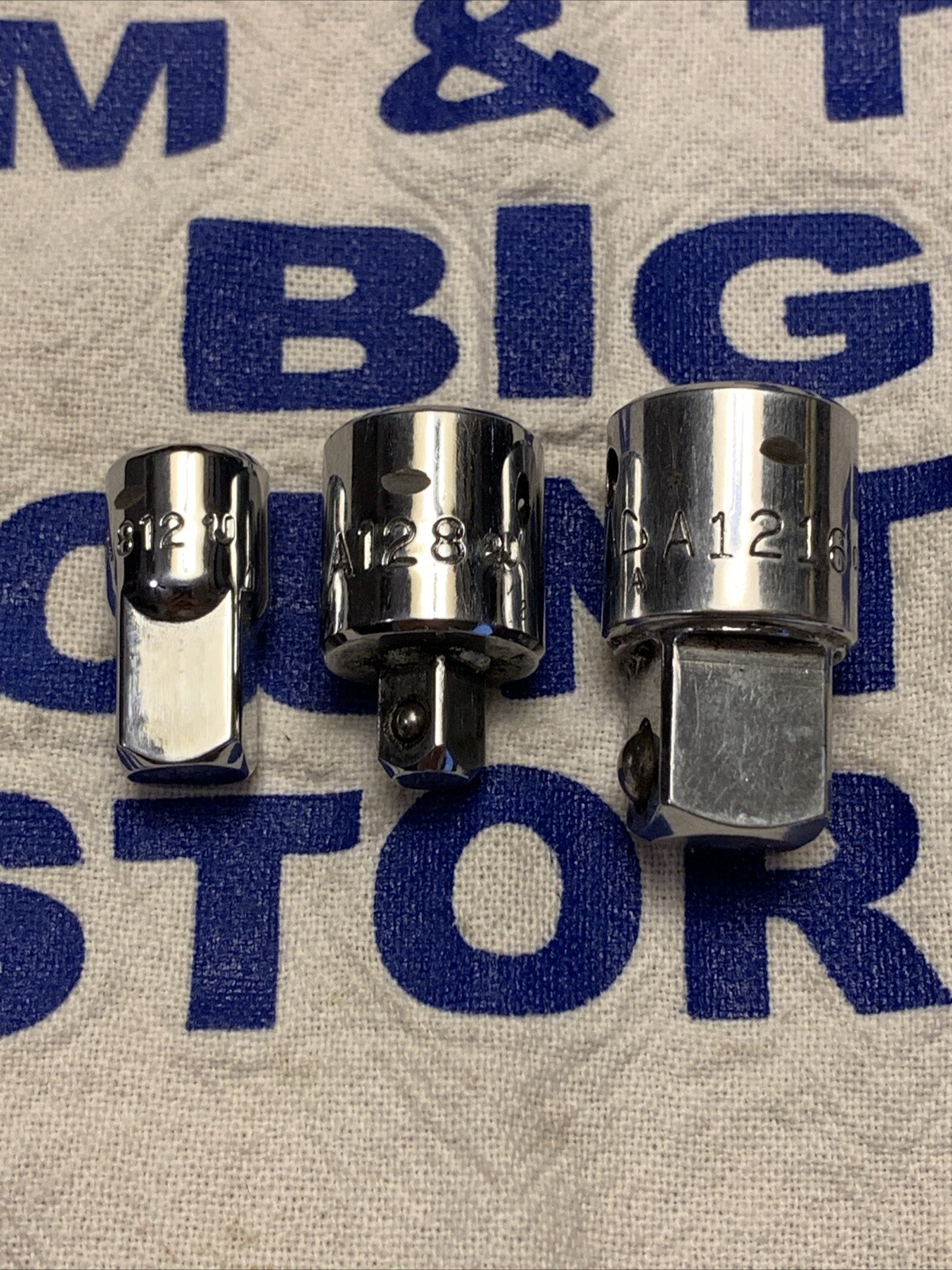 Mac Tools USA 3pc 1/4″ & 3/8″ Drive Socket Adapter Set A812, A1216, A128