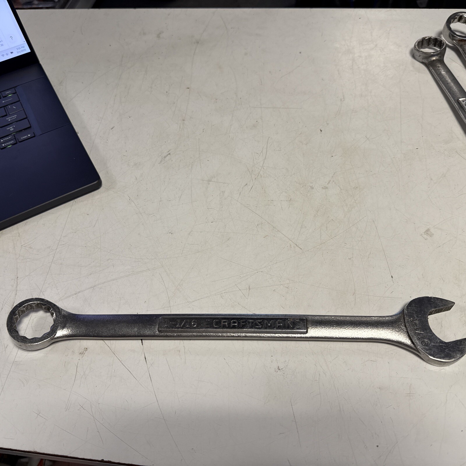 Craftsman Tools USA 1-1/16″ SAE Combintation Wrench 12 Point -VA- 44706 – T10