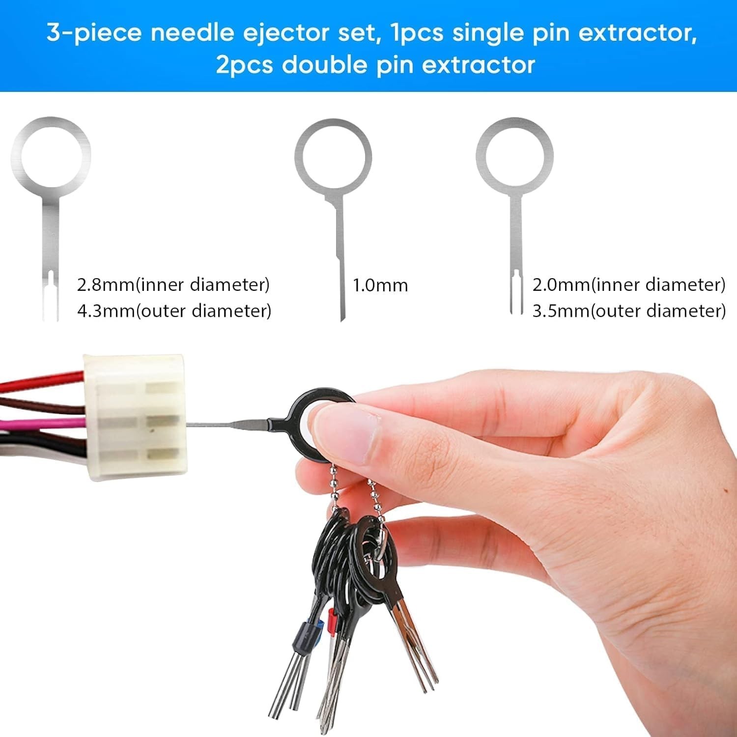 High-Quality Terminal Extractor Set – 82 Pcs with Carrying Case for Electronics