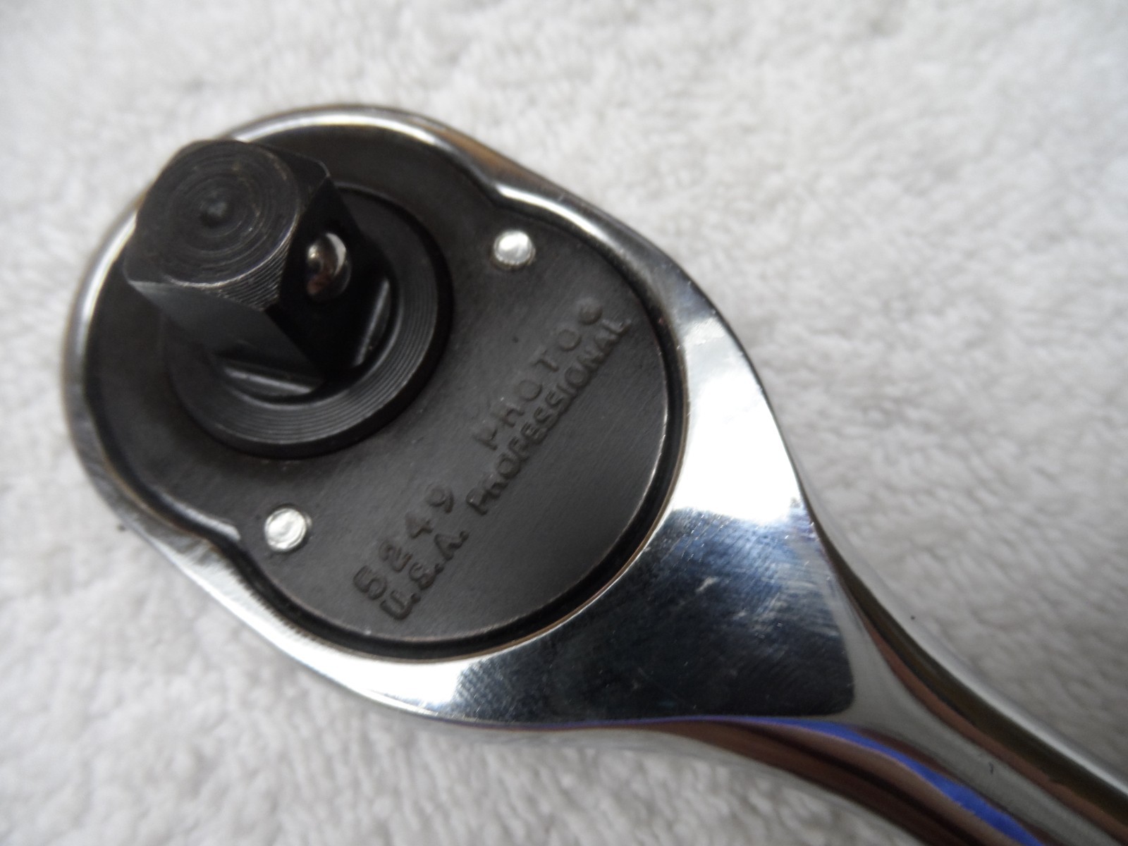 Proto Professional 3/8″ Drive Ratchet Pear Head Ratchet, made USA – Part # 5249