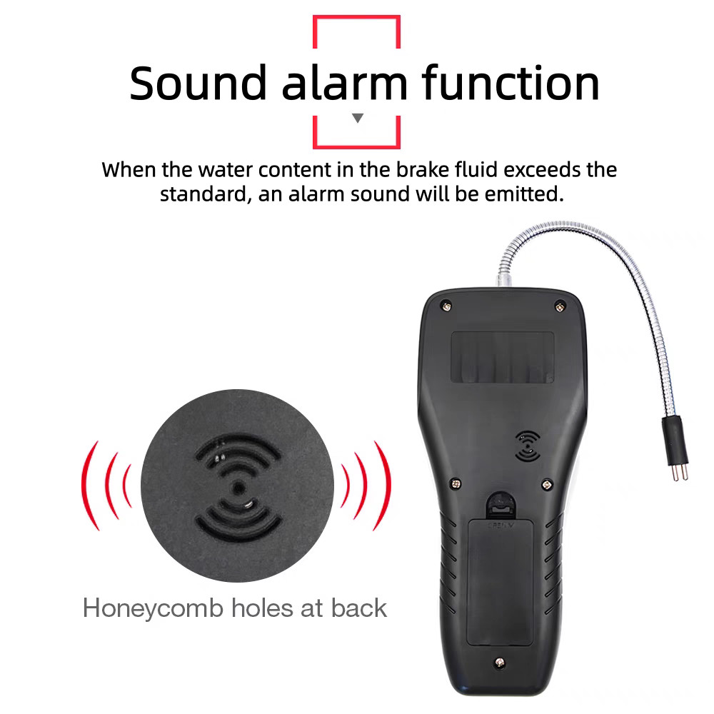 Brake Fluid Tester Portable Brake Oil Tester Automotive Tools & Supplies LCD