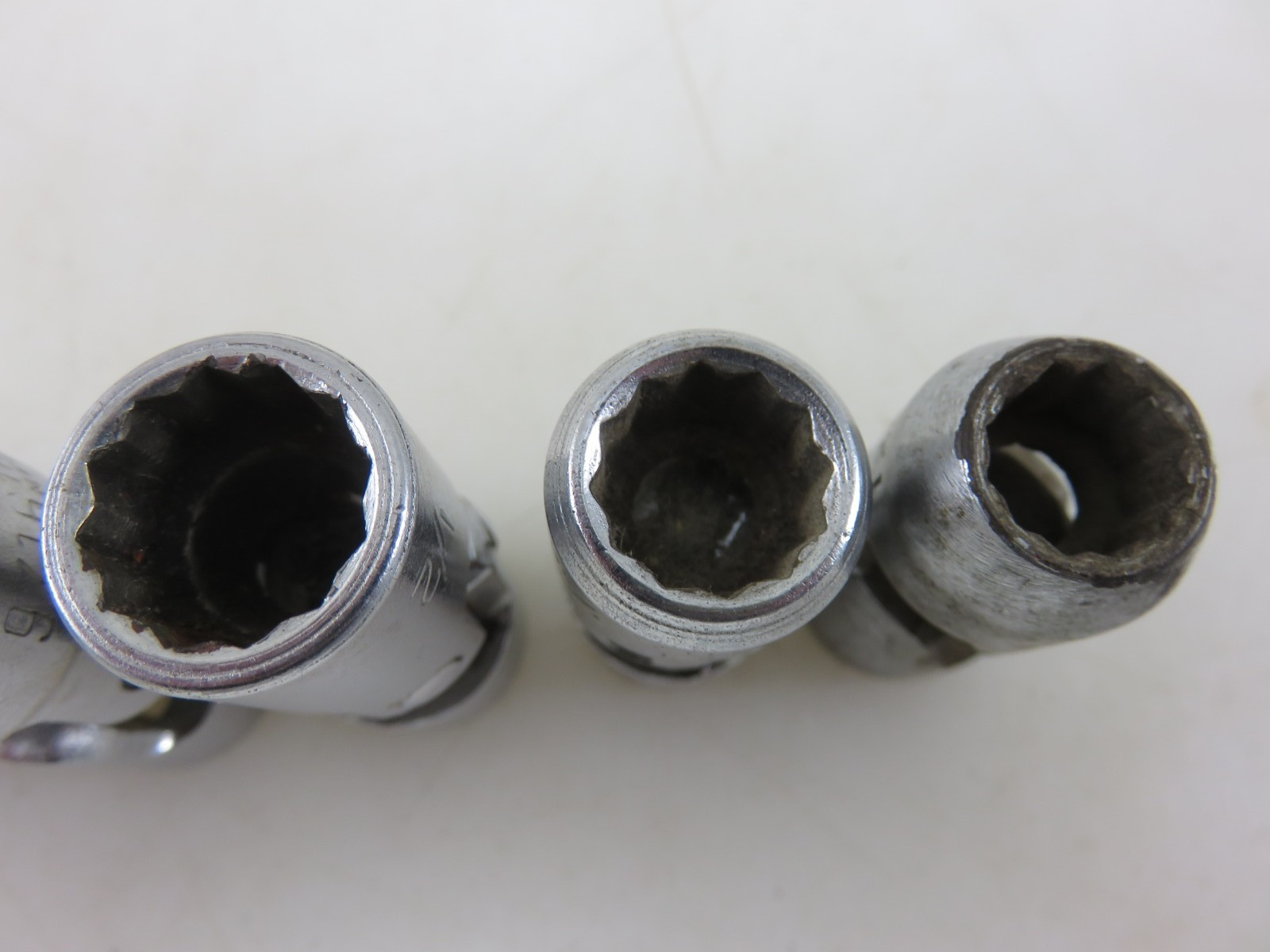 Wright Proto Others Etc. Swivel Flex Joint Socket Set 6pc 12pt 3/8″-11/16″ Set
