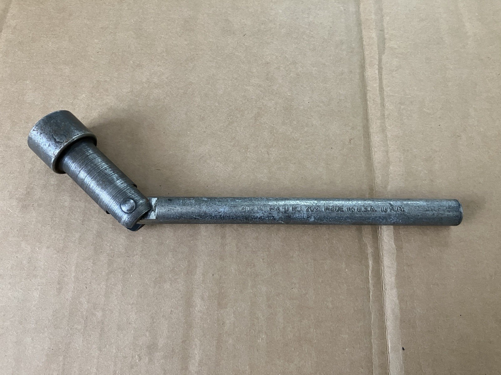 K-D NO 2091 10x21mm Flexsocket Wrench For VW Drain Plug And Sump Cover