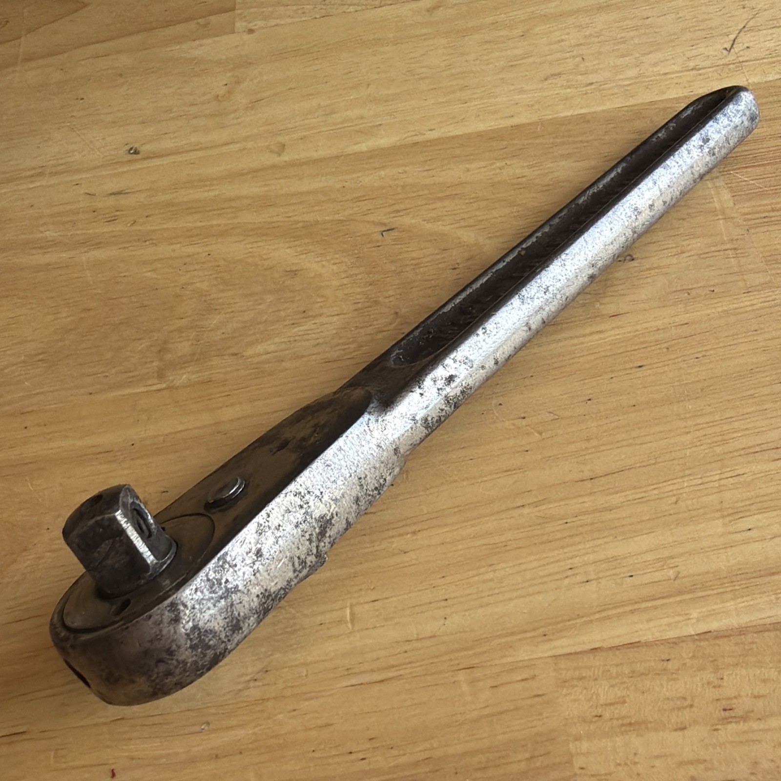 Armstrong Tools 6-7/8″ Long Ratchet 3/8″ Drive F-51 Vtg Chicago USA READ!