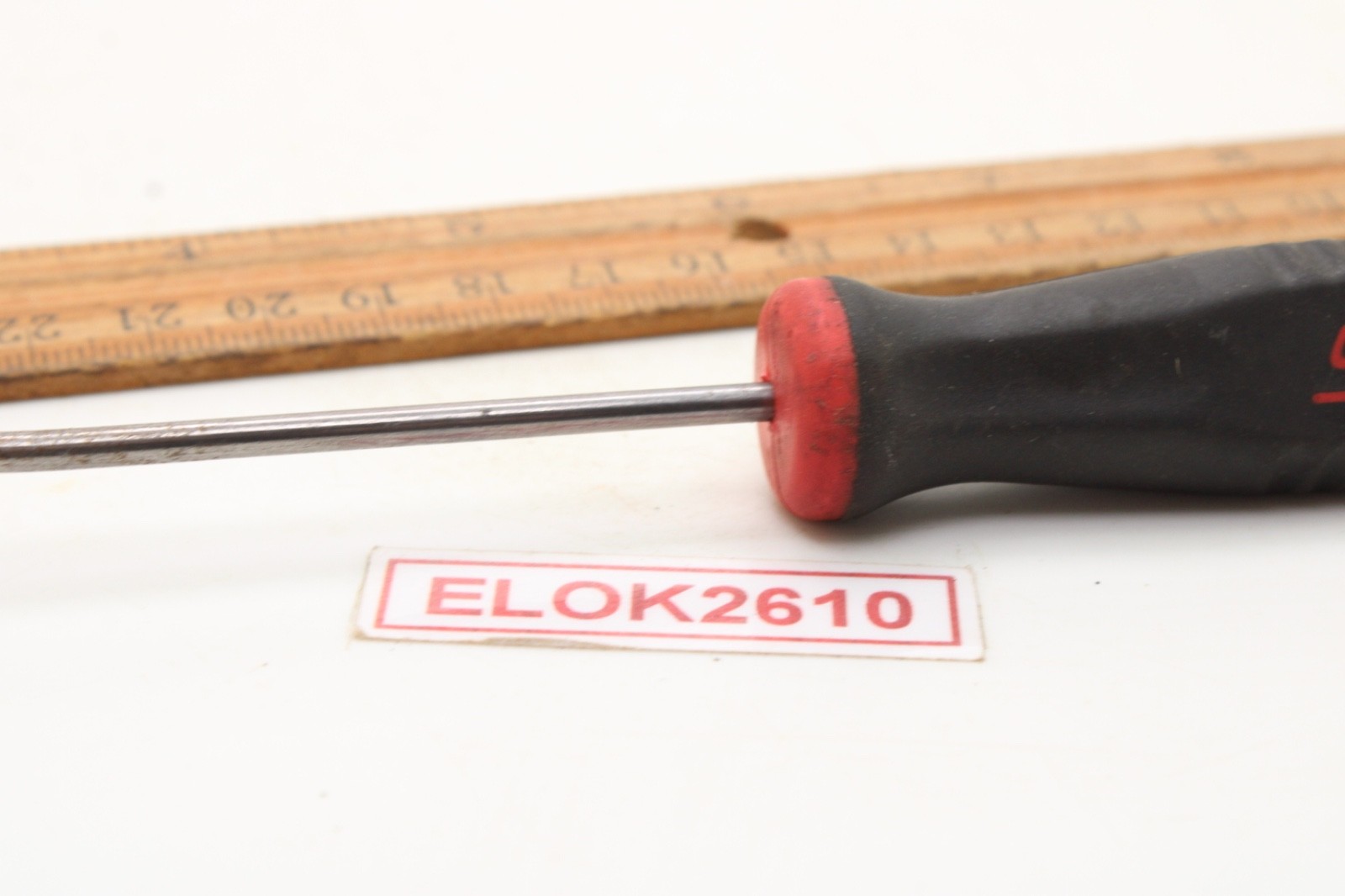 Snap-on SG3ASH 6″ Black/Orange Mini Soft Grip Hook Pick USA