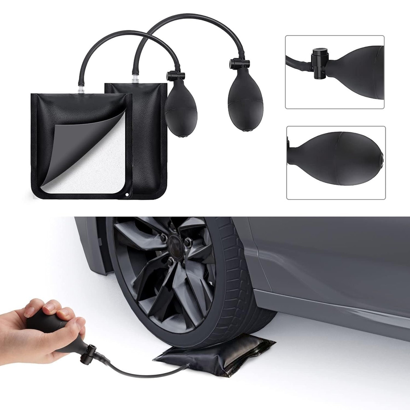 HOT 18pcs Multifunctional Car Tool Kit Portable Emergency Tool with Carrying Bag