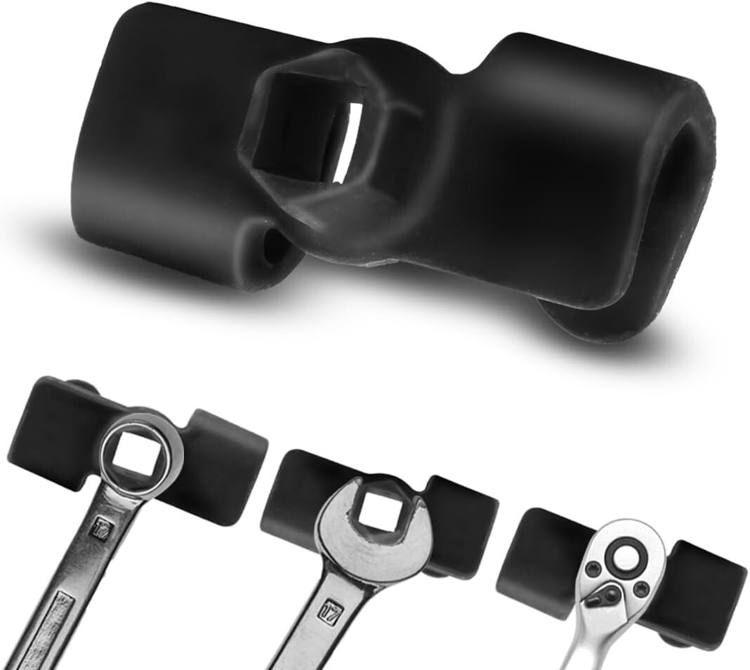 Customizable Wrench Extension Tool for DIY & Automotive Repairs – Black Finish