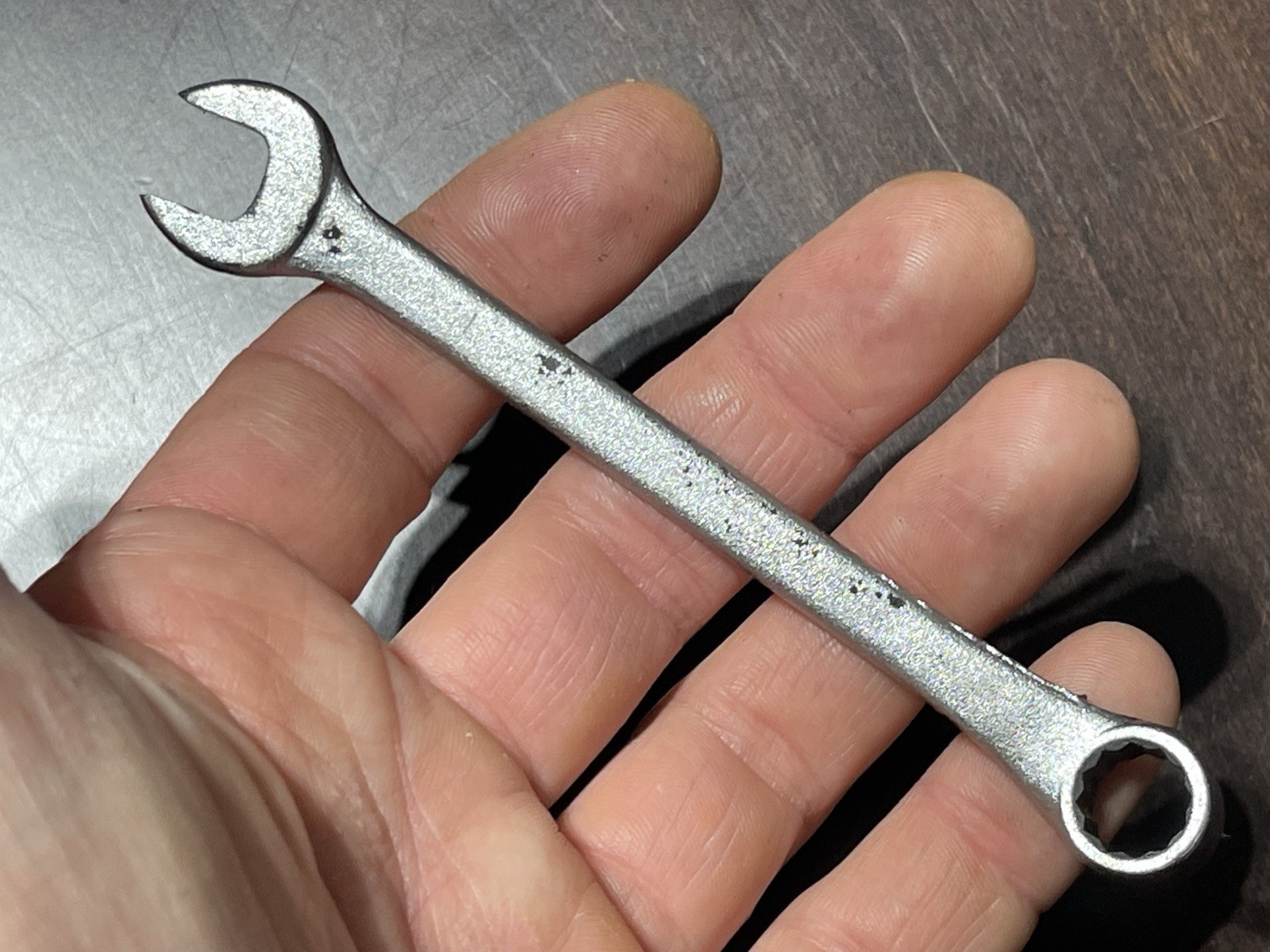 Vintage USA Forged Steel 3/8” Wrench Forged In USA USA