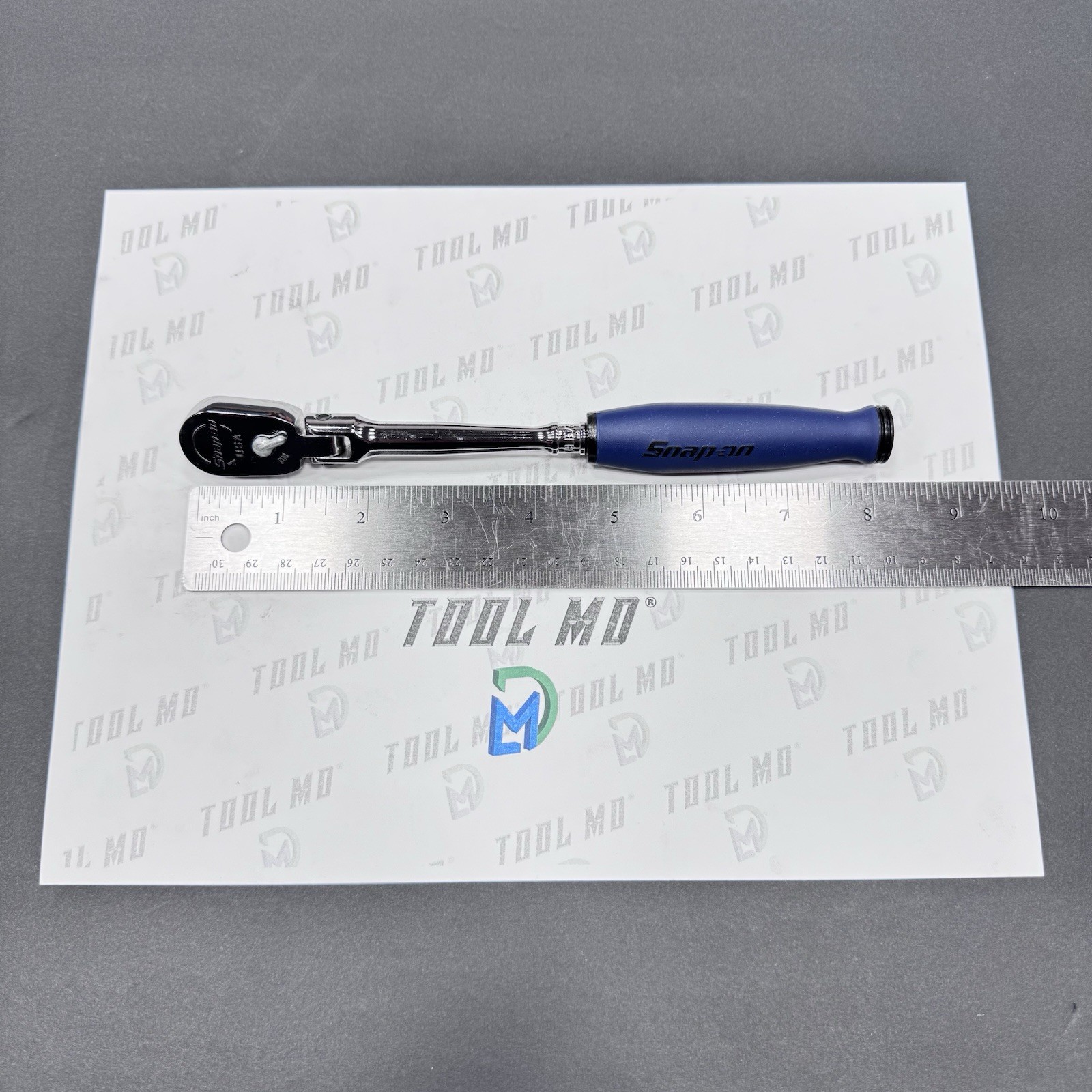 Snap-on Tools USA NEW 1/4″ Drive REVERSE POWER BLUE Flex Head Ratchet THLF72