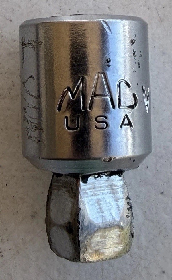 MAC Tools 1/2″ Drive 1-5/8″ Chrome Wobble Extension Part# V1EW (Made In USA)