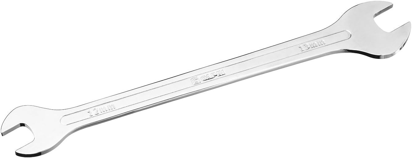 Durable Chrome Vanadium 12mm x 13mm Open End Wrench – Low Profile Design