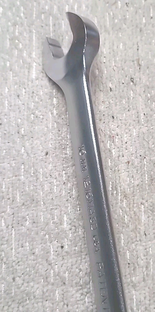 PROTO ANTI-SLIP DESIGN 16mm Combination Wrench 1216MASD 12 Point TOOL
