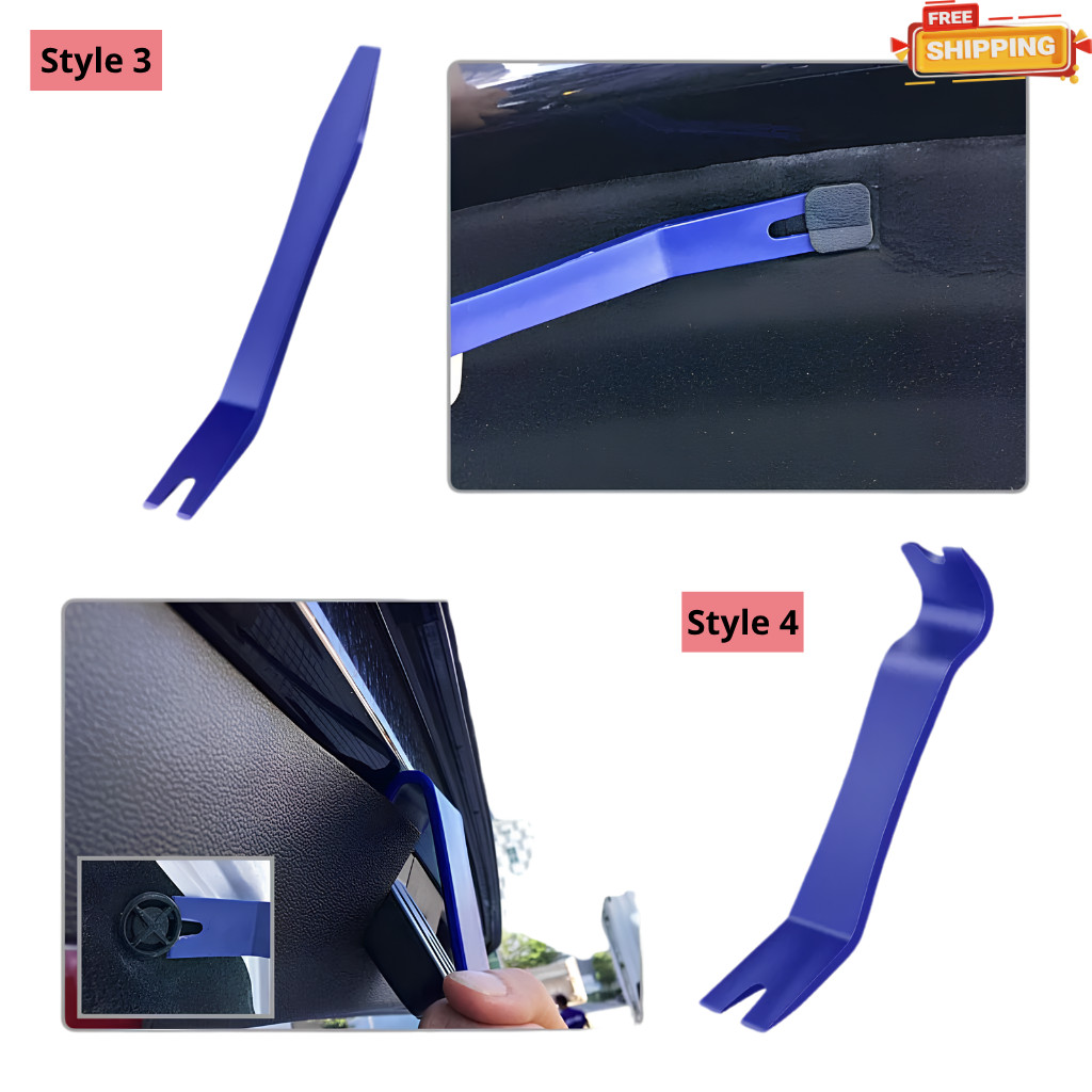 5PCS Auto Trim Removal Tool Kit Car Door Panel Dash Radio Interior Pry Tools Set