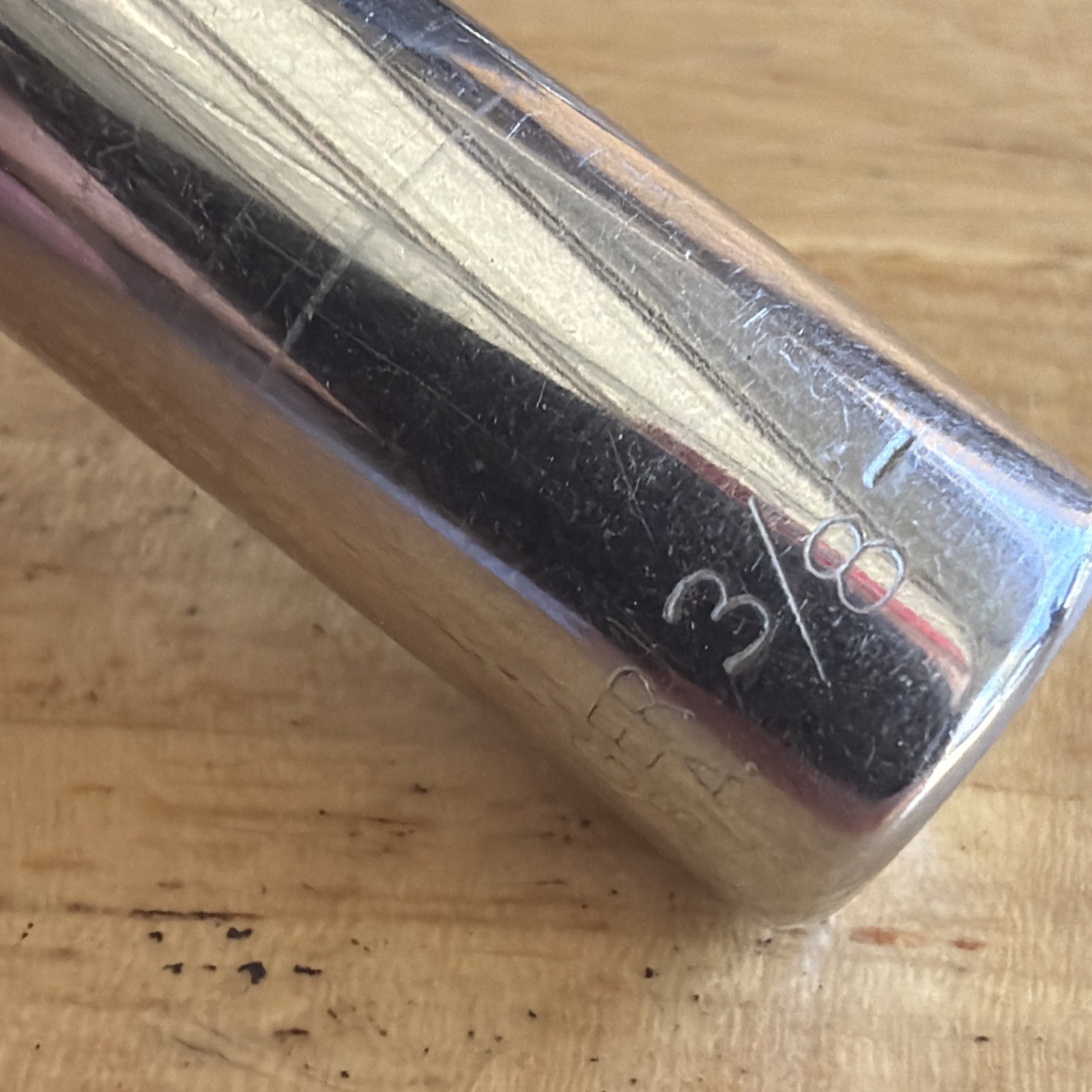 Challenger by Proto Tools 3/8″ Deep Socket 1/4″ Drive 6 Point 1112 Made in USA