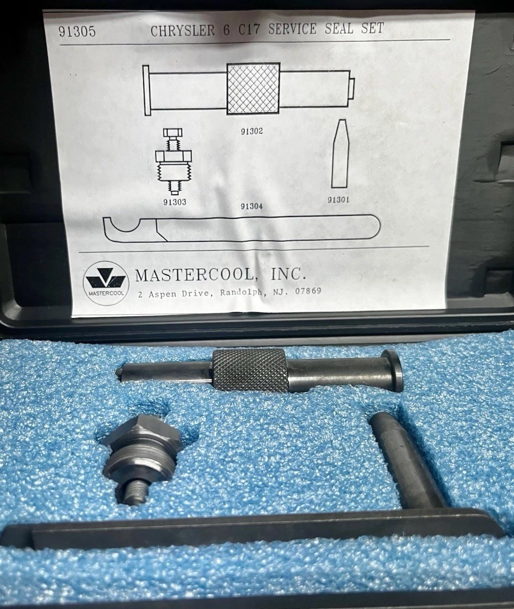 Mastercool 91305 Chrysler 6 & C17 Service Seal Set – OEM Specialty Tool