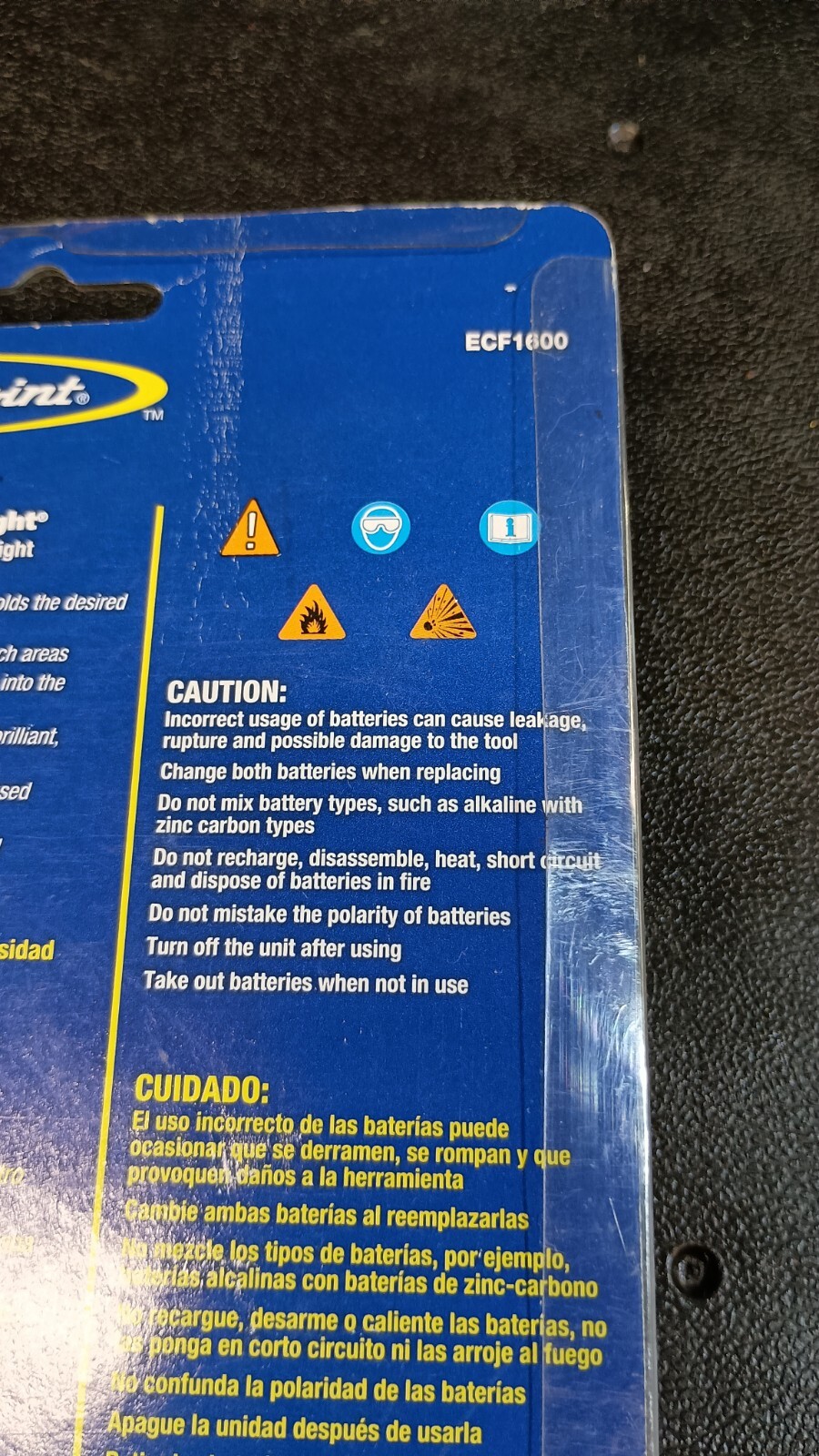Blue Point Inspection Light ECF1600 Snap On