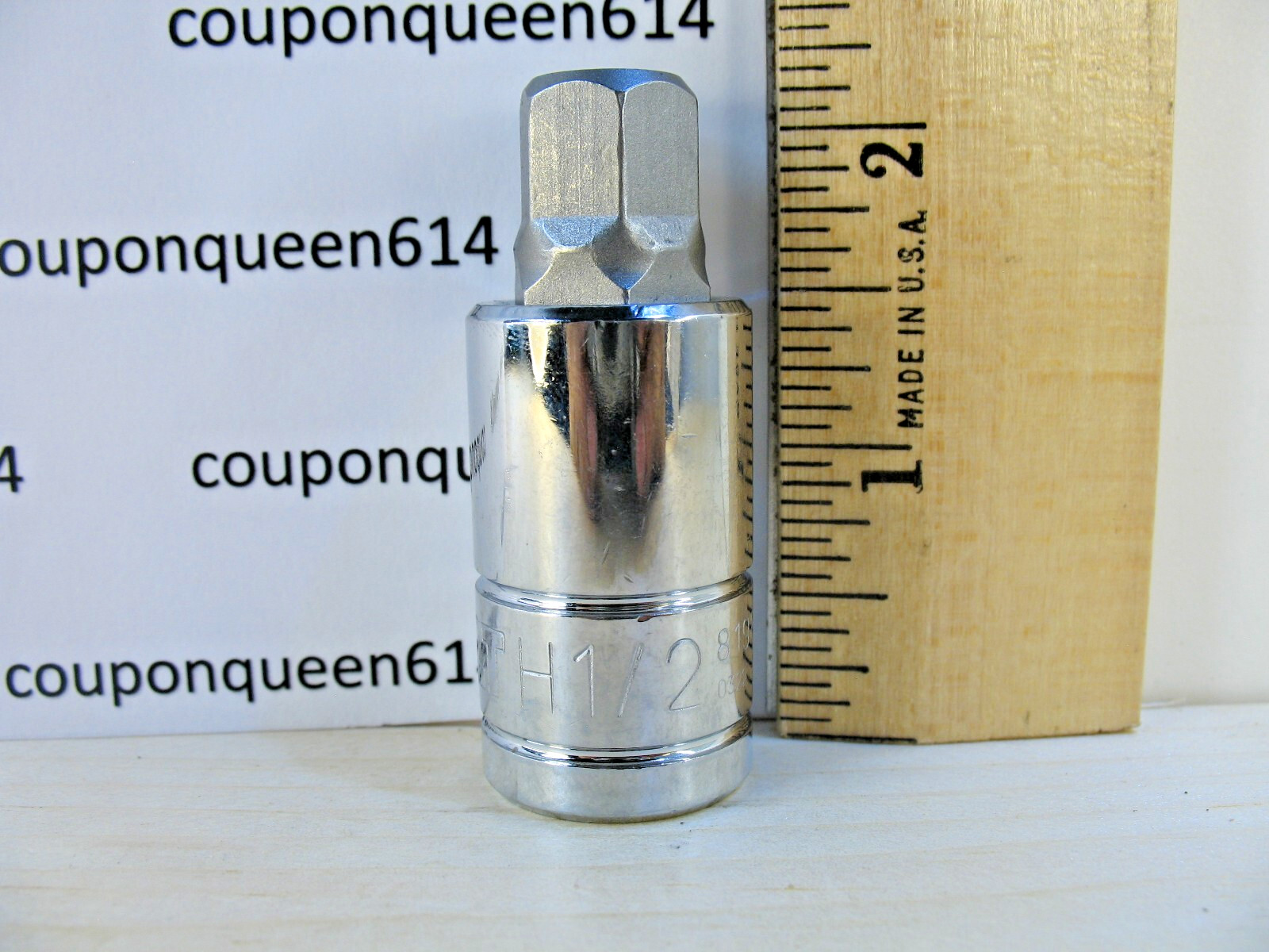 Kobalt 81988-0322, 1/2″ Drive Hex Bit Socket 1/2″ – Brand New