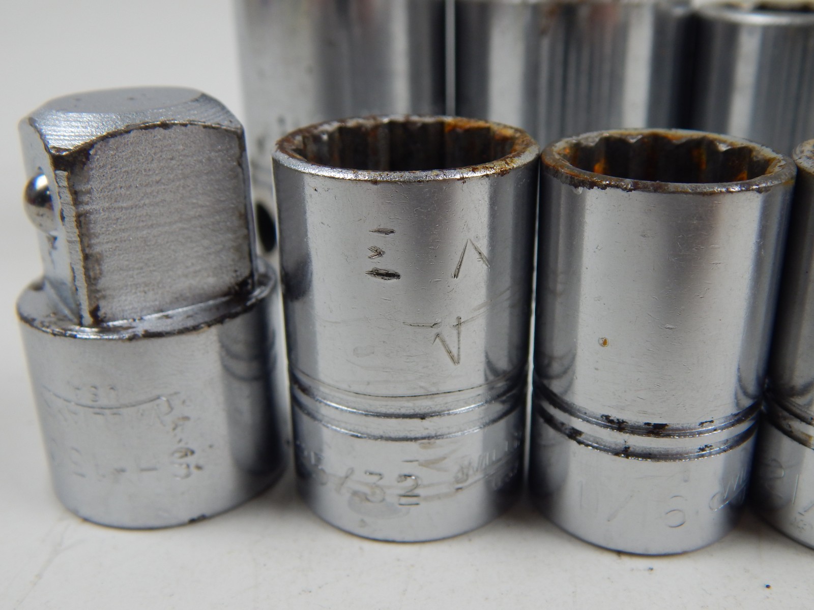 Williams Tools ST 1/2″ Drive SAE Shallow Socket Set 7/16″ to 1-3/16″ 10 Piece