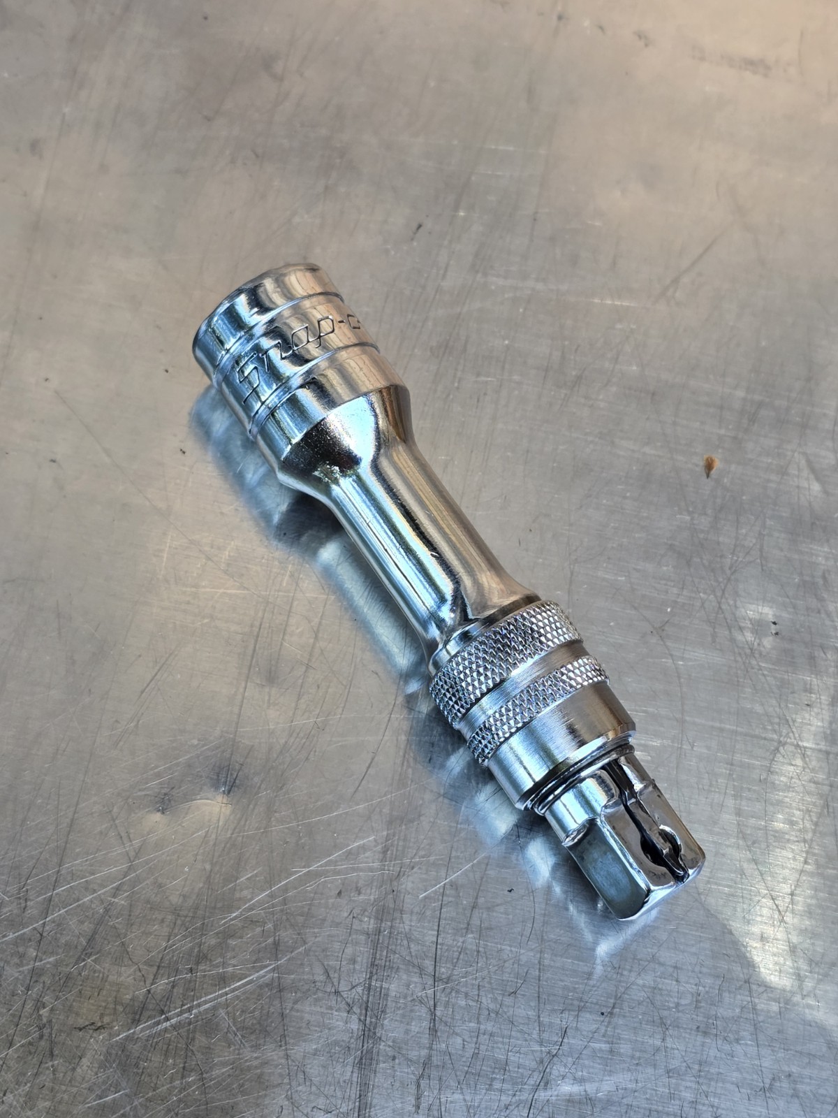 Snap-on 3/8″ Drive 3″ Locking Knurled Extension, Part# FXKL3A