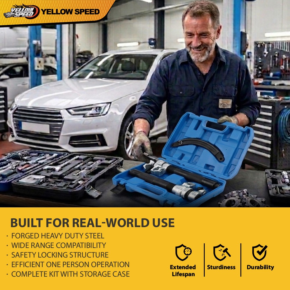 Heavy Duty Coil Strut Spring Compressor Remover Installer Suspension Auto Tool