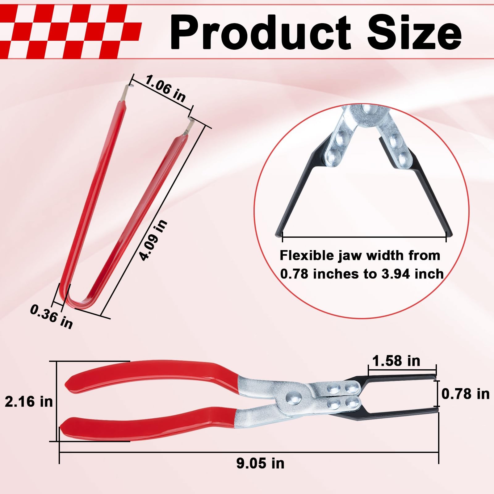 BFXM Relay Puller Pliers, Fuse Tool for Car, Automotive Red