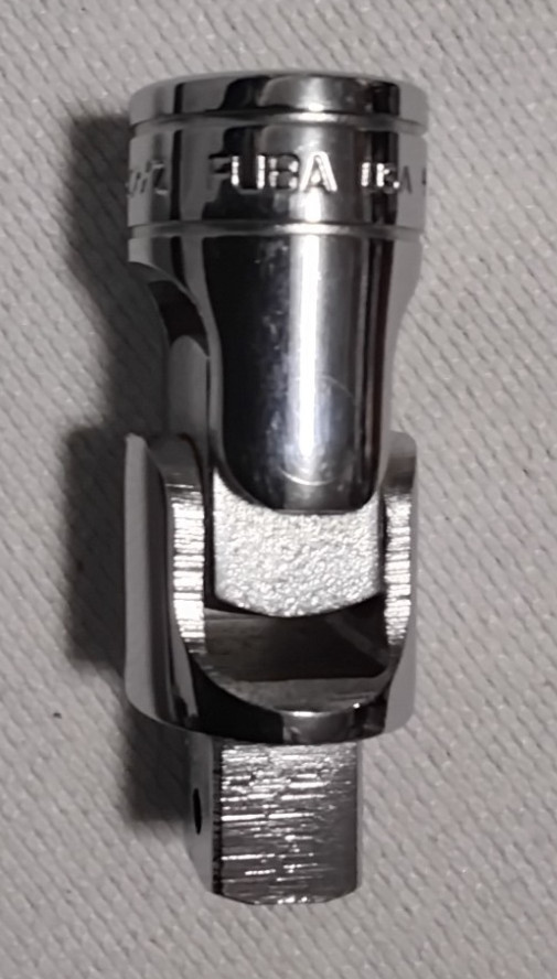 Snap-on Tools USA NEW 3/8″ Drive Universal Chrome Swivel Socket Extension FU8A