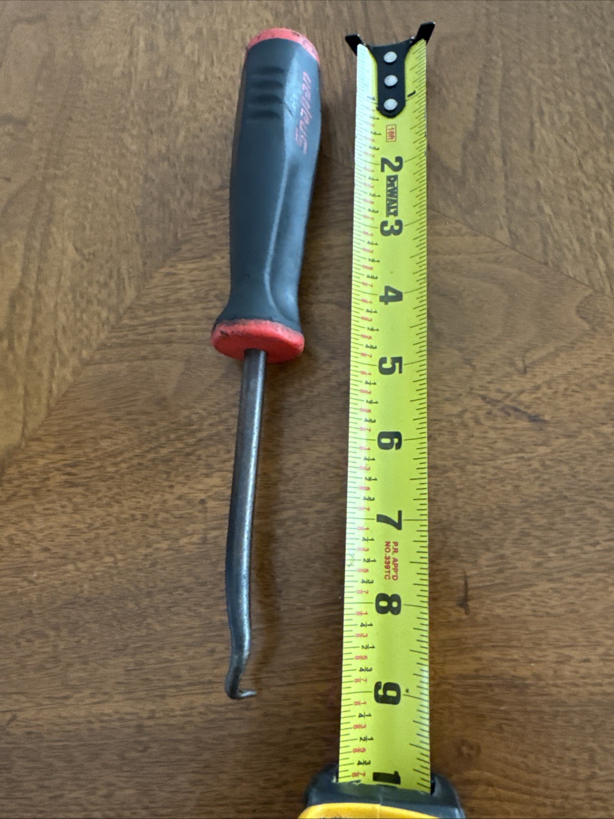 Snap-on Radiator Hose Pick Tool Soft Grip Handle Red