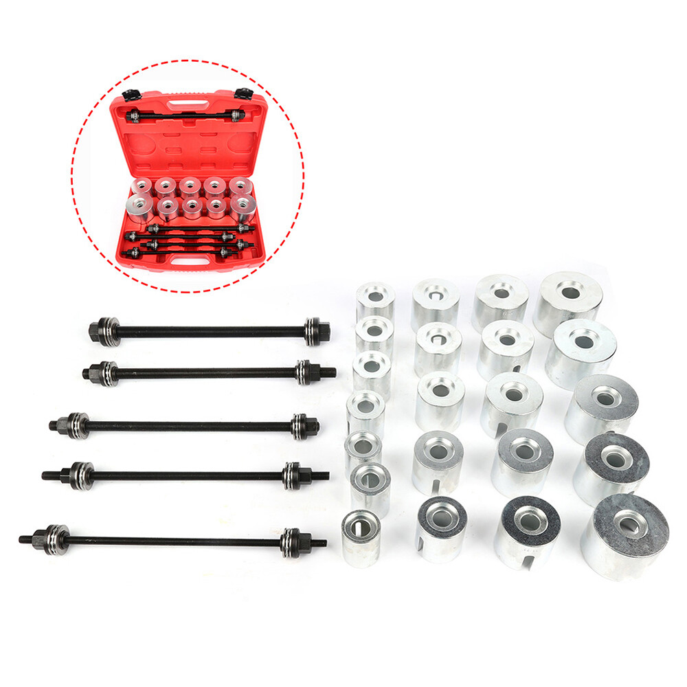 27pcs Universal Press and Pull Sleeve Kit Bush Bearing Removal Insertion Tool