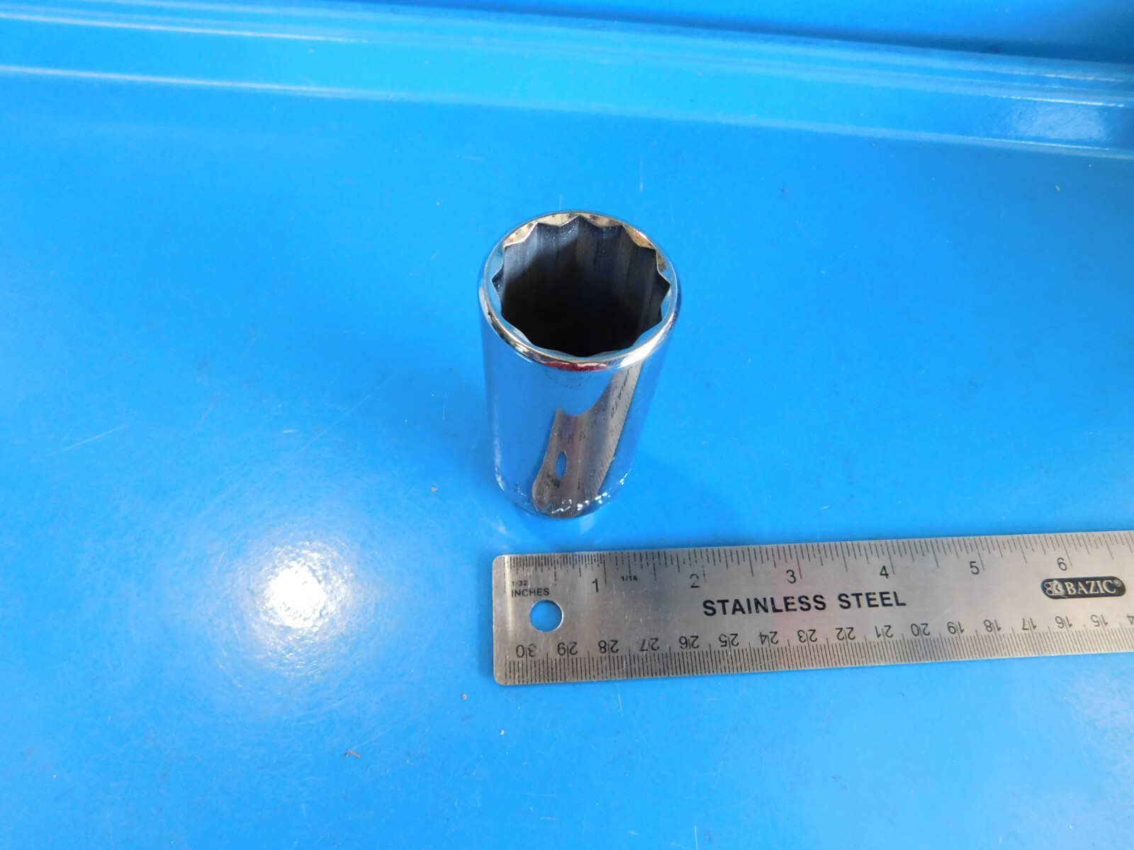 USED, MAC TOOLS » 1-1/16 IN. » DEEP 12 PT. 1/2 IN DR. SOCKET, PART #VD342