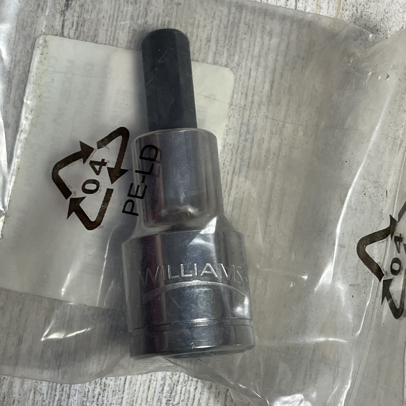 1/2″ Drive Standard Length 8mm Hex Bit Socket Polished Chrome Metric Williams