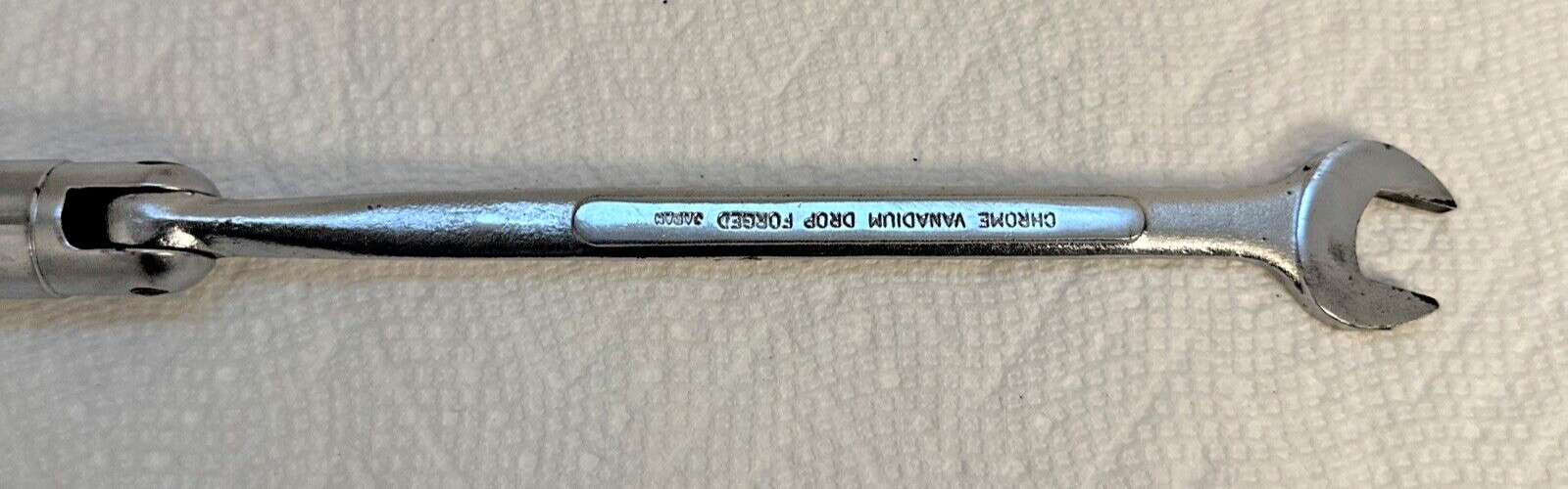TrueCraft 9/16 Flex Socket Wrench Made in Japan Chrome Vanadium Dropped Forged