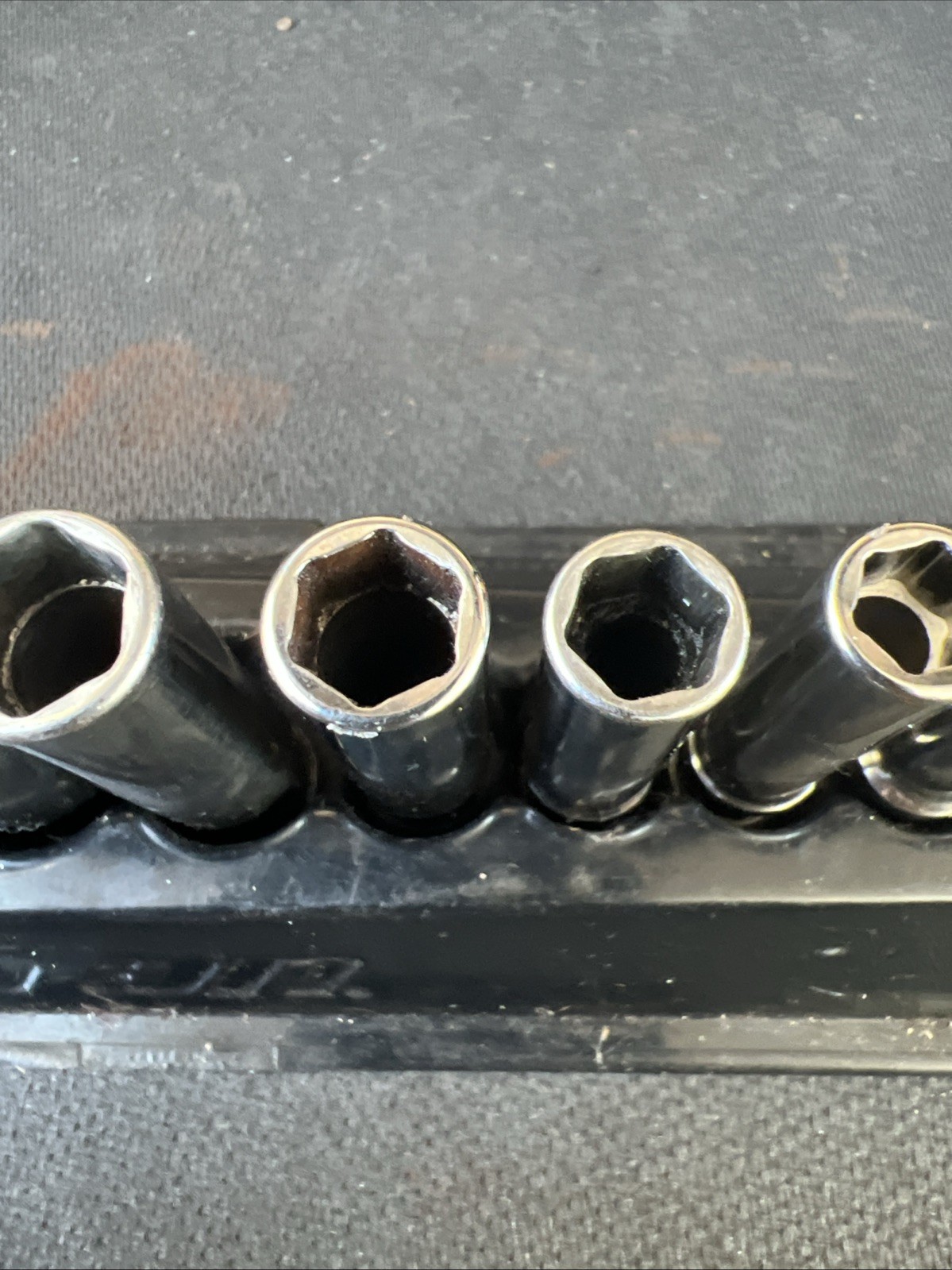 Snap on Tools 12pc 1/4″ Drv METRIC 6pt Chrome Deep Socket Set 112YSTMMY FDX Xtra