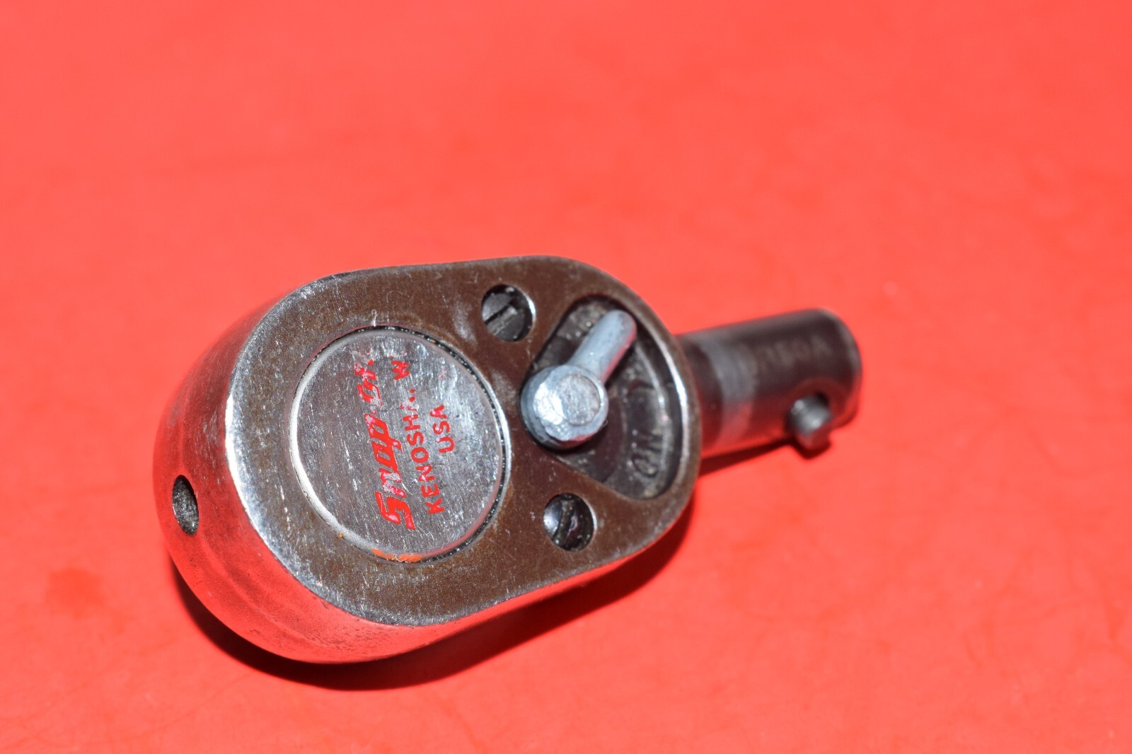 Snap-On 3/8” Drive SAE Interchangeable Head 100 In Lb Preset Torque Wrench
