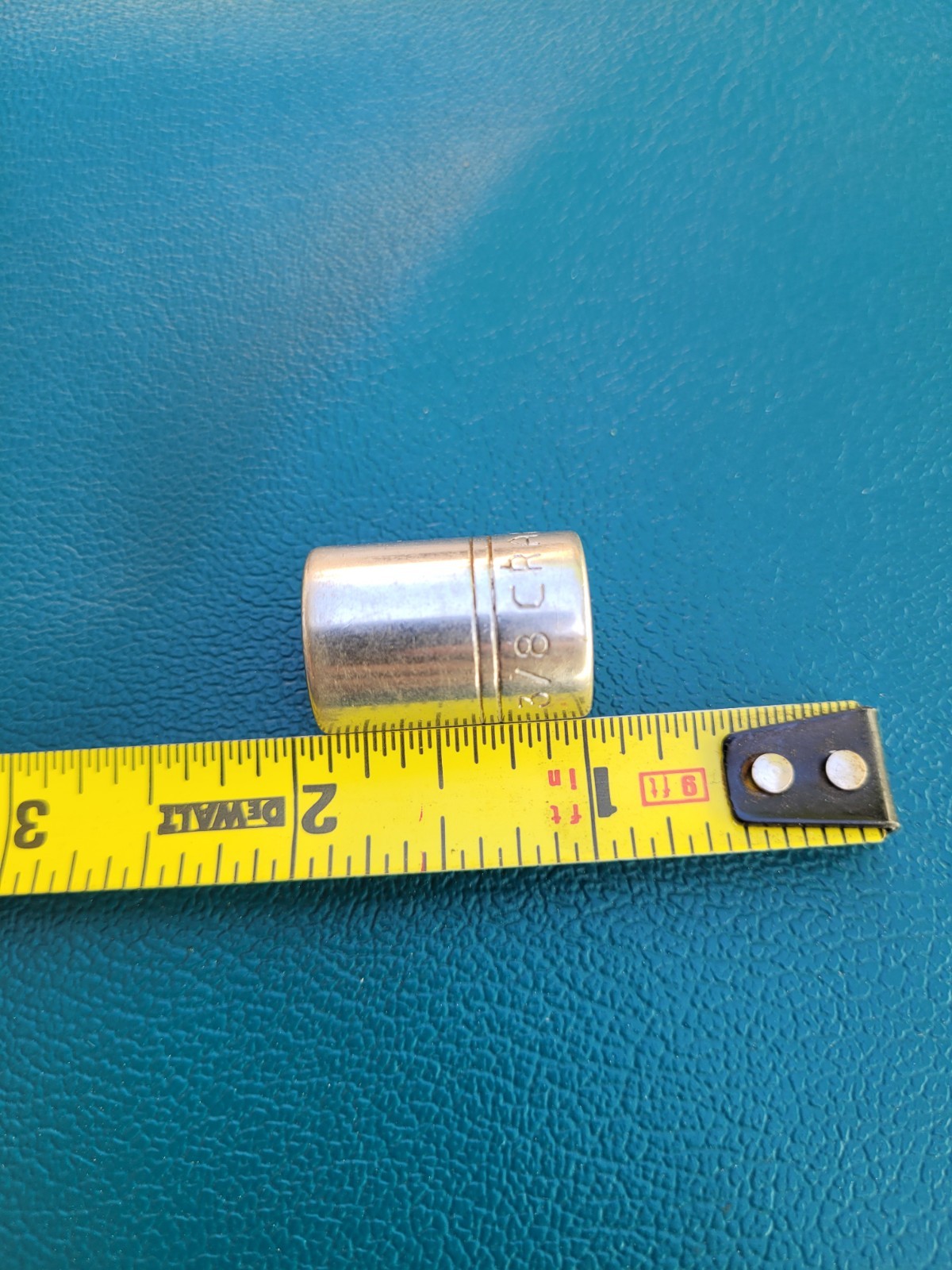 Craftsman 3/8 Drive 3/8 Socket =V= Series 8 Pt. Vintage USA MADE.