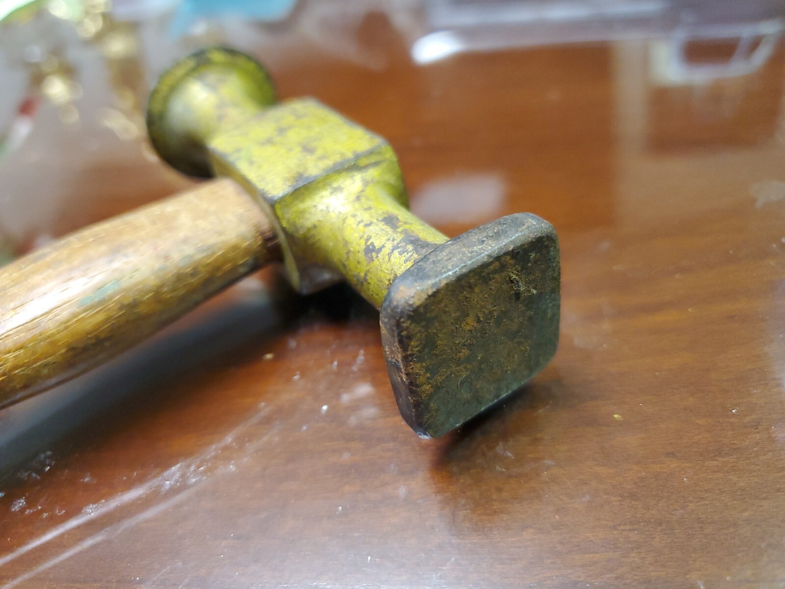 PEDDINGHAUS Auto Body Shrinking Hammer Hickory Handle Made In Germany Vintage
