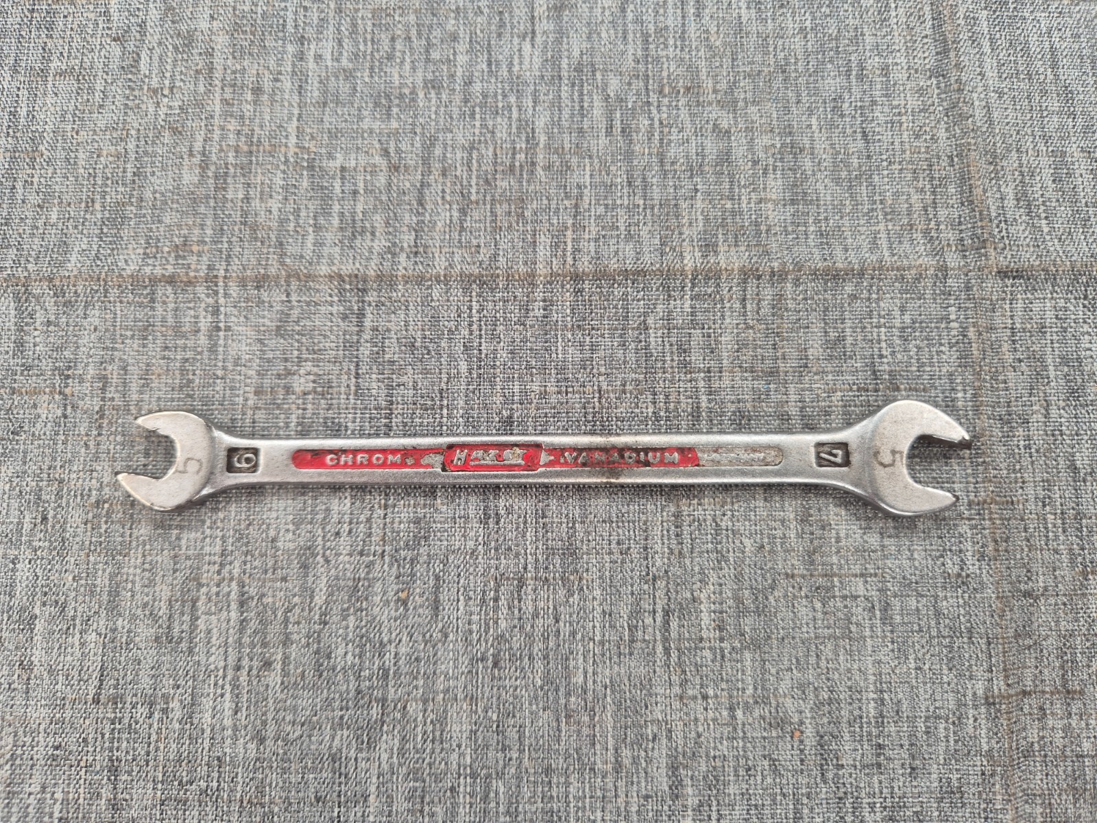 HAZET No 450 Open End Wrench 6 x 7mm Open End Wrench Spanner Professional Tool Germany