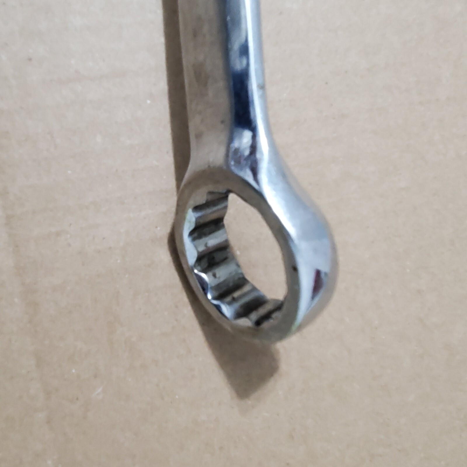 Pittsburgh Combination Wrench 1-1/8″ SAE 12pt Chrome Finish, 15.5″. Estate Find