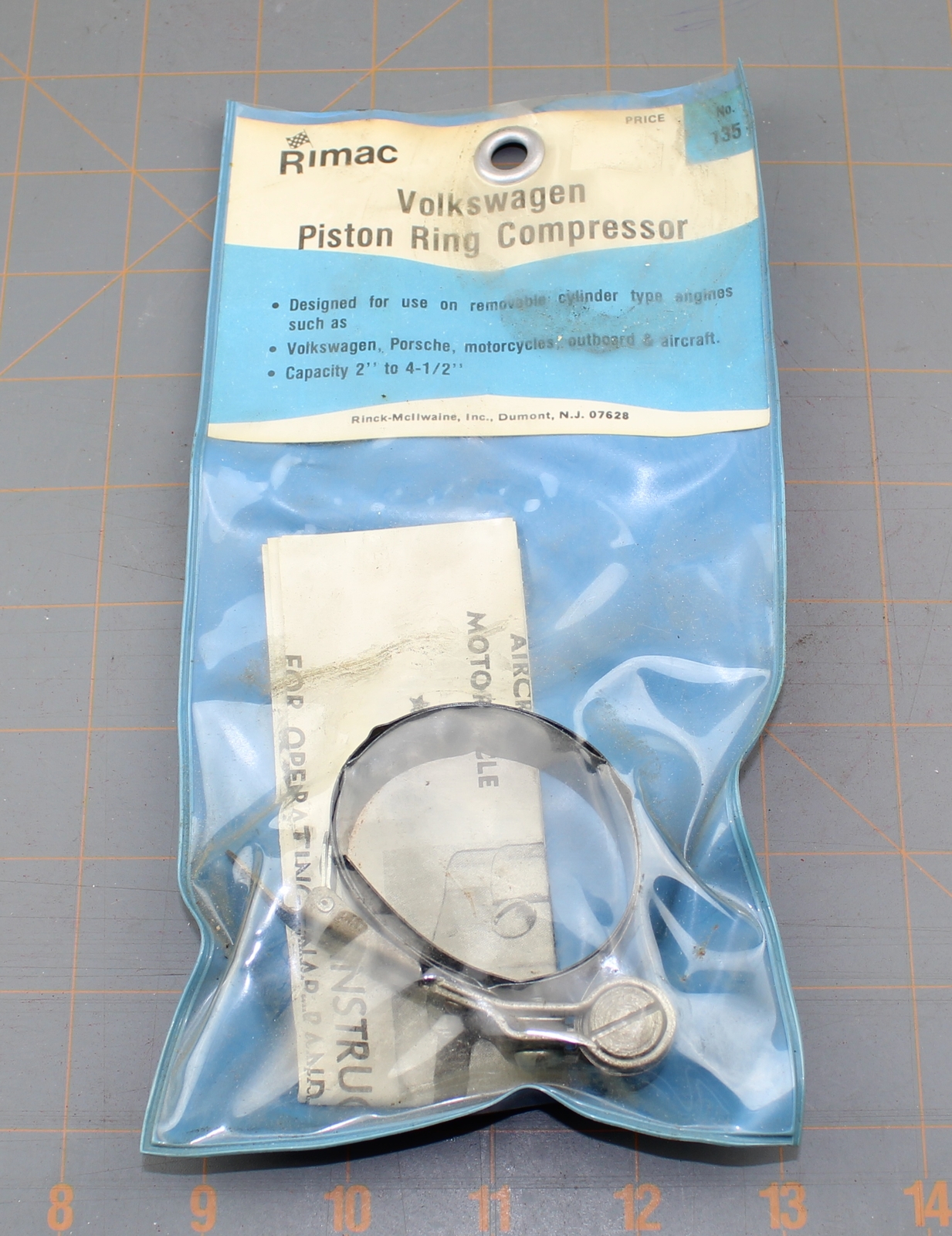 Rimac 135 Volkswagen Porsche Outboard Aircraft Motorcycle Piston Compressor