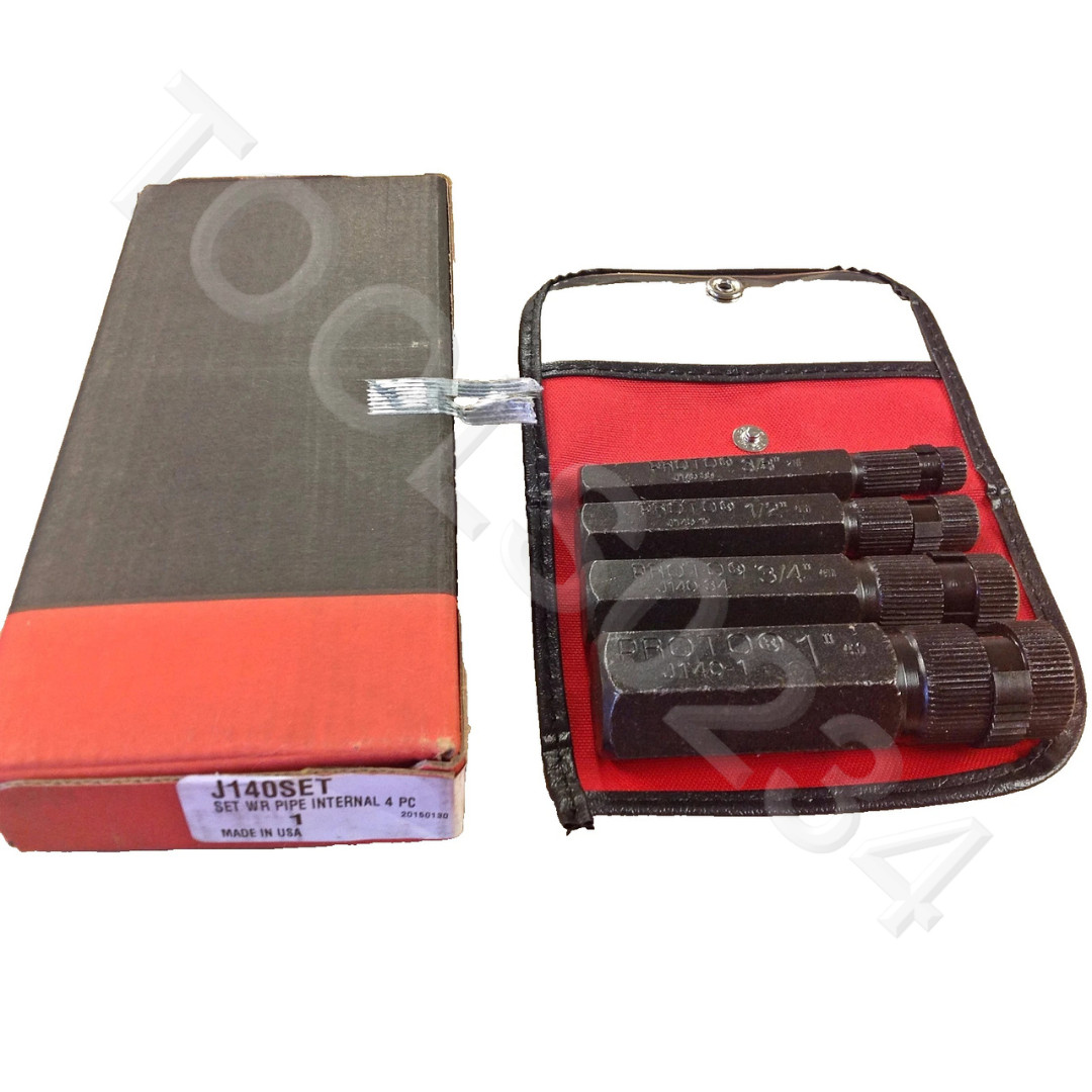 J140SET Proto Internal Pipe Wrench Set 4PC 3/8-1″ Pipe Sizes
