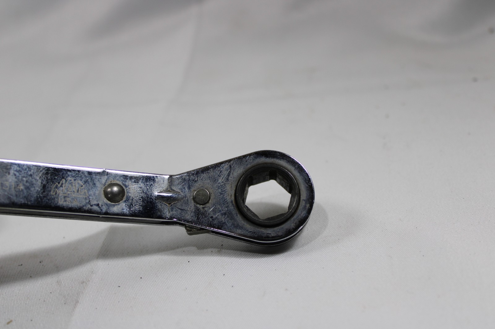 MAC Tools RWM1314 • 13 x 14mm Offset Ratcheting Box Wrench 6 Point