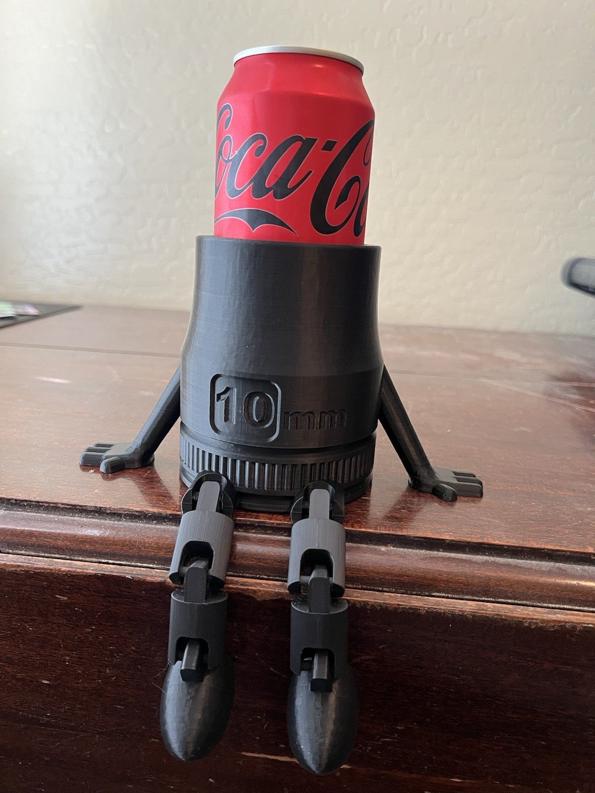 10mm Socket Buddy With Articulating Legs With Drink Holder For Toolbox Or Home